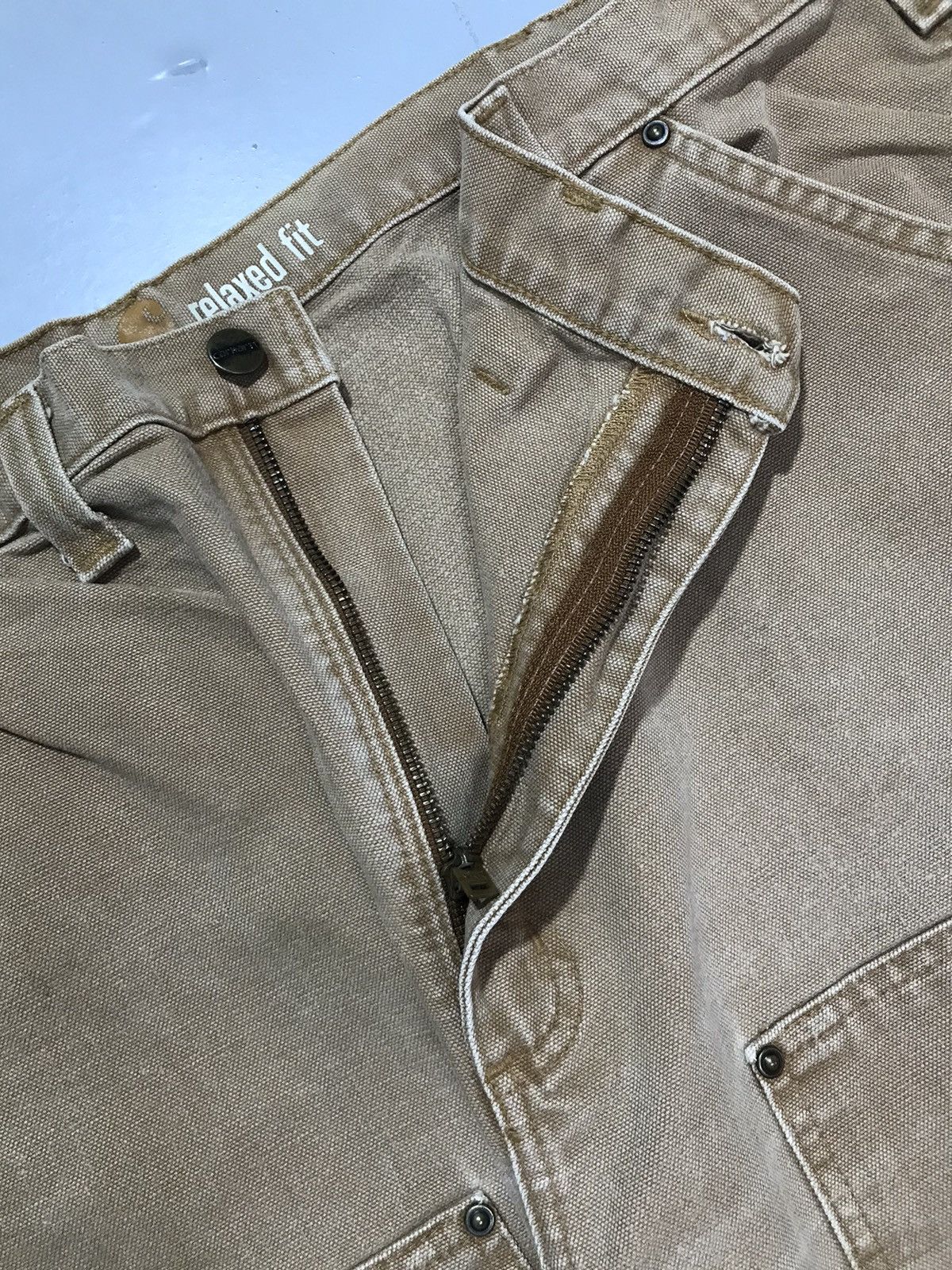 Carhartt Vintage Carhartt double knee workwear denim Size US 42 / EU 58 - 6 Thumbnail
