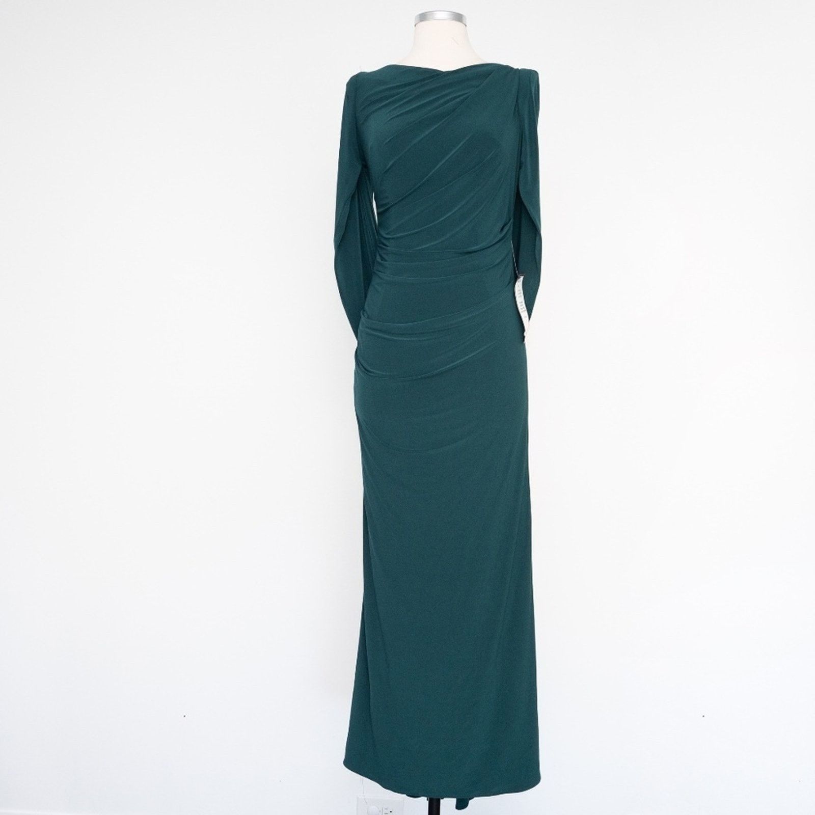 Designer Betsy & Adam. Drape-Back Gown. Size S / US 4 / IT 40 - 1 Thumbnail