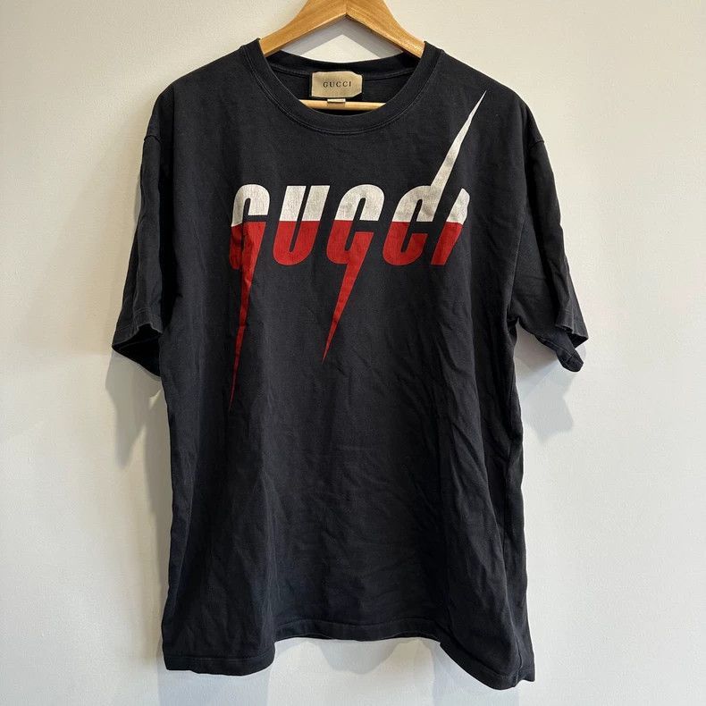 新品 GUCCI ブレードプリント TEE (Lサイズ) 正規品　Ⓗ Gucci Gucci Blade Print Short Sleeve T-Shirt-2508 | Grailed