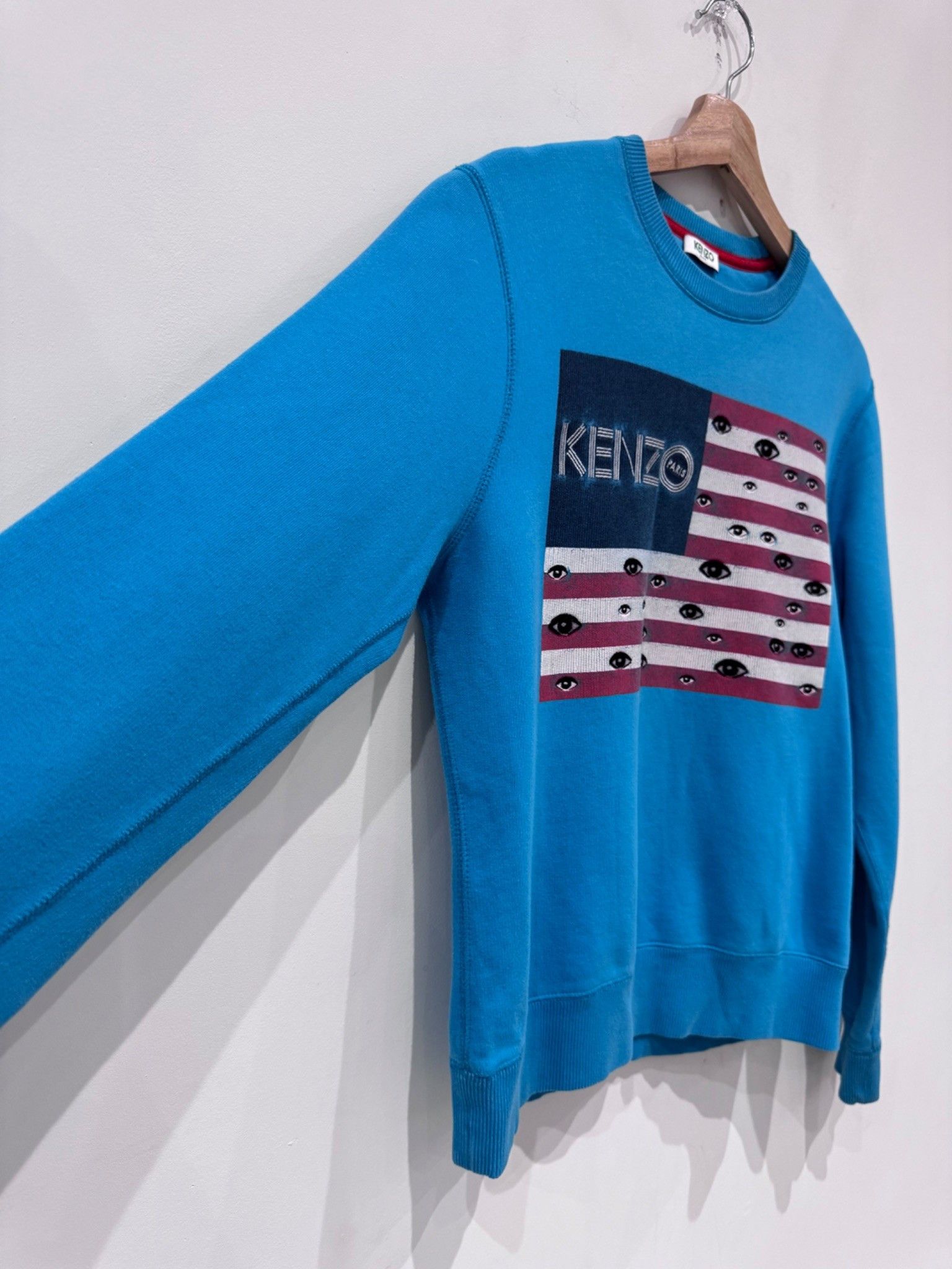 Kenzo Kenzo American Flag Sweatshirt Blue Size US S / EU 44-46 / 1 - 3 Thumbnail