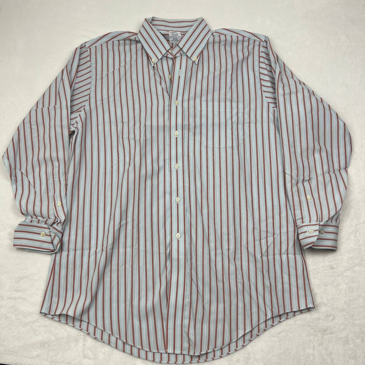 Brooks Brothers Brooks Brothers Shirt Men 16 1/2 - 2/3 Striped Button Down Size US L / EU 52-54 / 3 - 1 Thumbnail