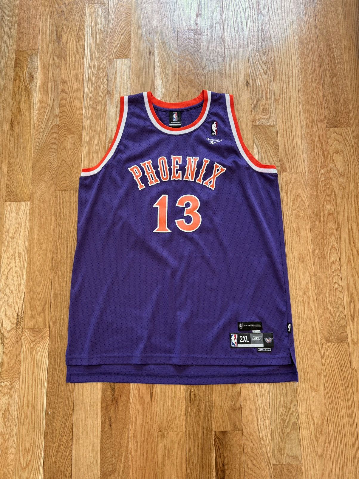 Reebok Steve Nash Phoenix Suns Reebok HWC NBA 1975-76 Jersey 2XL Size US XXL / EU 58 / 5 - 1 Thumbnail