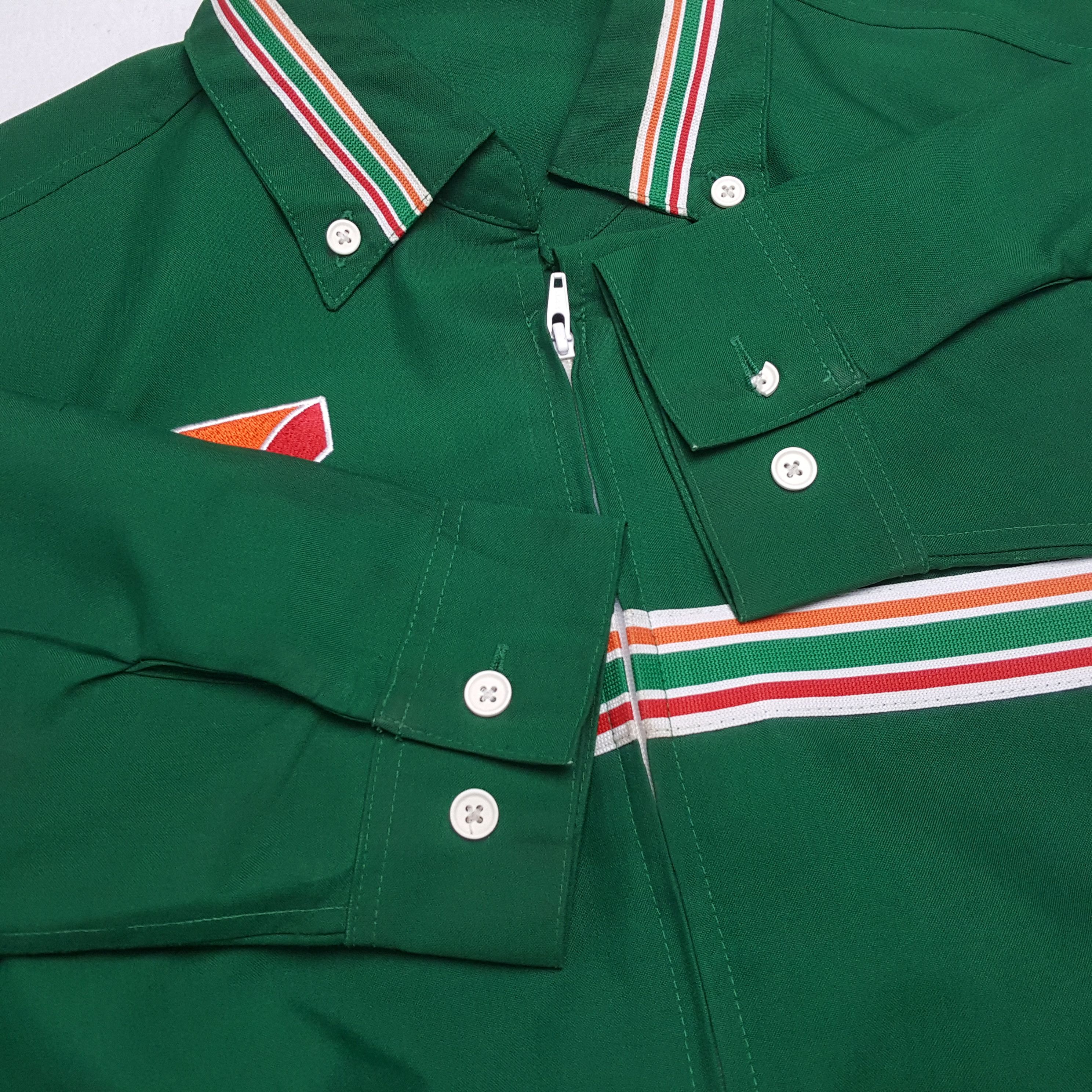 Japanese Brand × Vintage Vintage 7-ELEVEn Japanese Workers Uniform Shirt Jacket Size US M / EU 48-50 / 2 - 10 Thumbnail