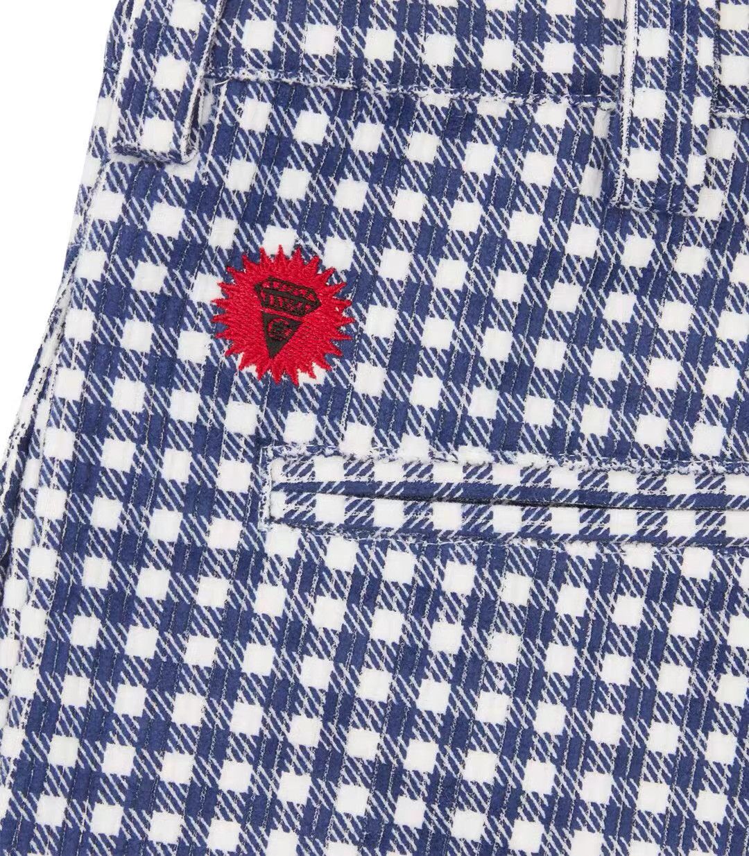 Billionaire Boys Club Billionaire Boys Club Blue and White Plaid Shorts Size US 34 / EU 50 - 5 Thumbnail