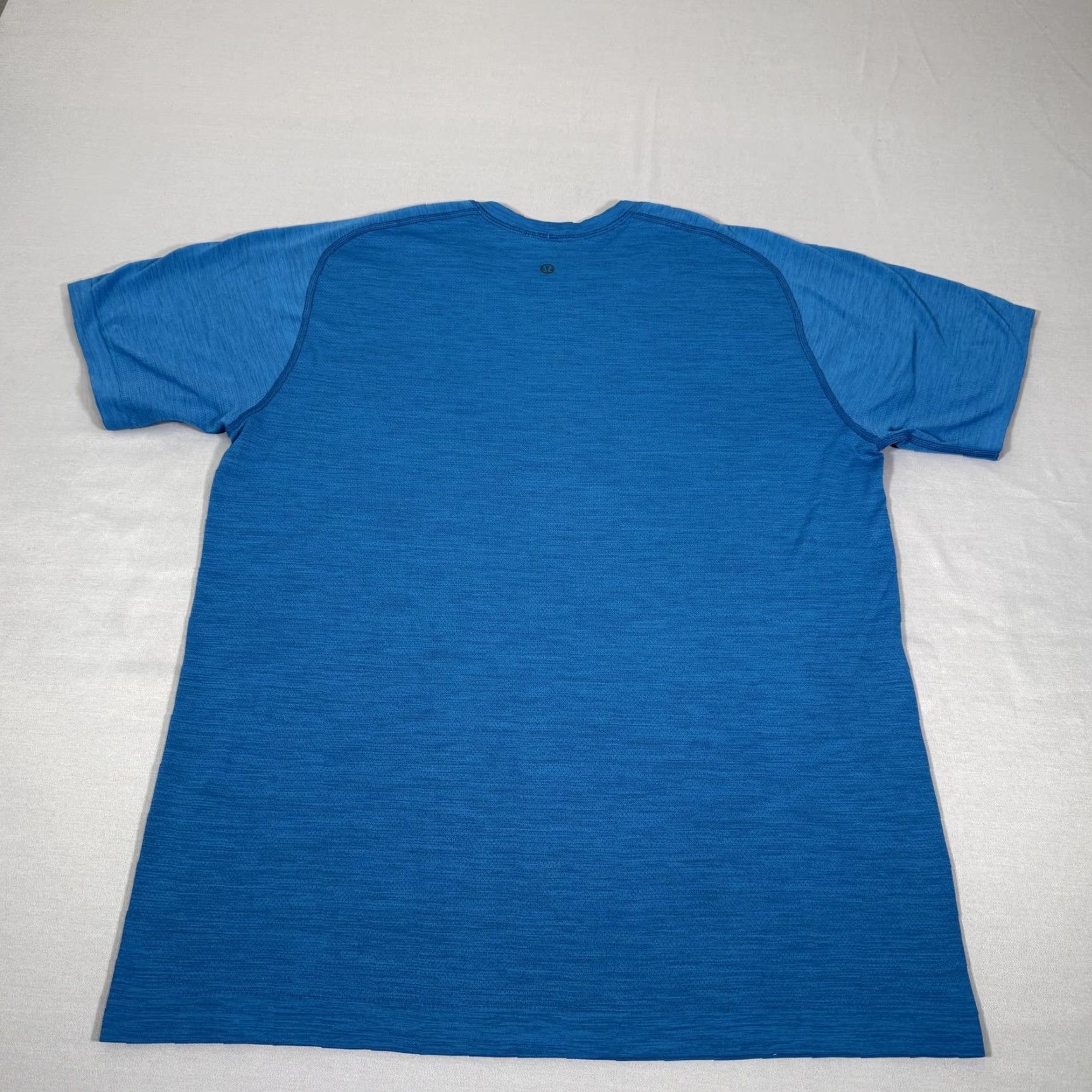 Lululemon Lululemon Shirt Mens Large Blue Metal Vent Tech Seamless Running Tee Performance Size US L / EU 52-54 / 3 - 6 Thumbnail