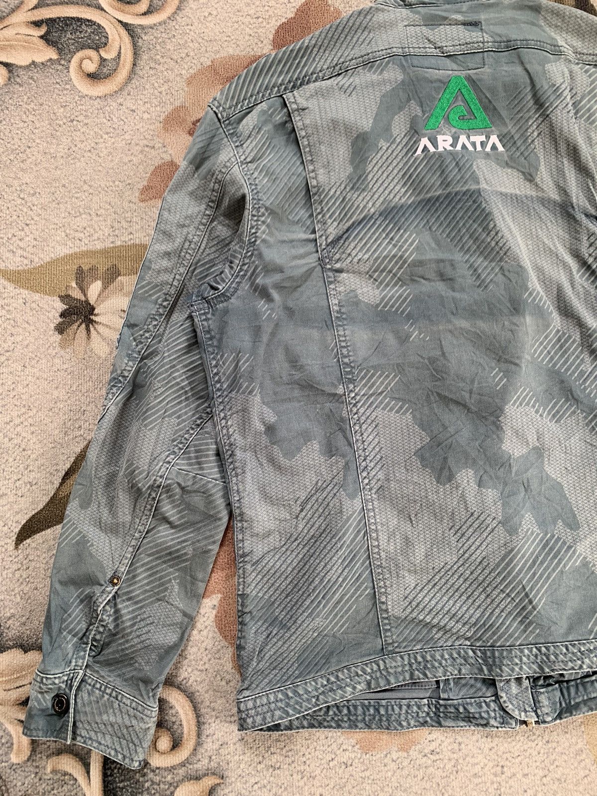 Japanese Brand ARATA I'Z FRONTIER MILITARY WORK STYLE JACKET Size US L / EU 52-54 / 3 - 10 Thumbnail