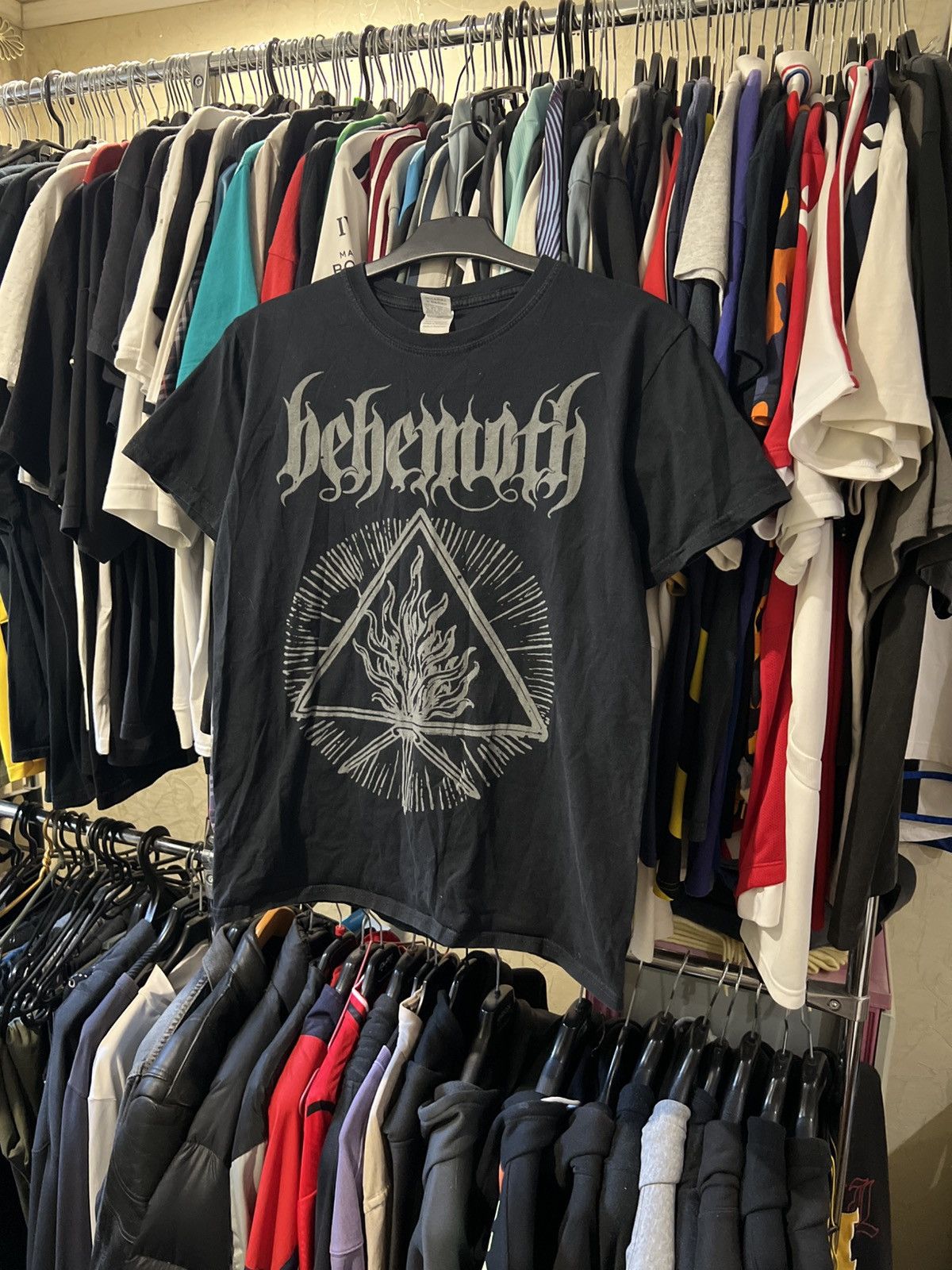 Band Tees 2014/2015 VINTAGE BEHEMOTH BLACK DEATH METAL ROCK TOUR TEE Size US M / EU 48-50 / 2 - 1 Thumbnail