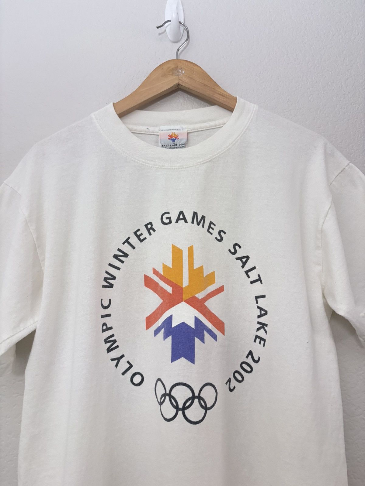 Vintage 00’s Olympic Games Salt Lake City, Utah Vintage Tee Shirt Size US M / EU 48-50 / 2 - 2 Thumbnail