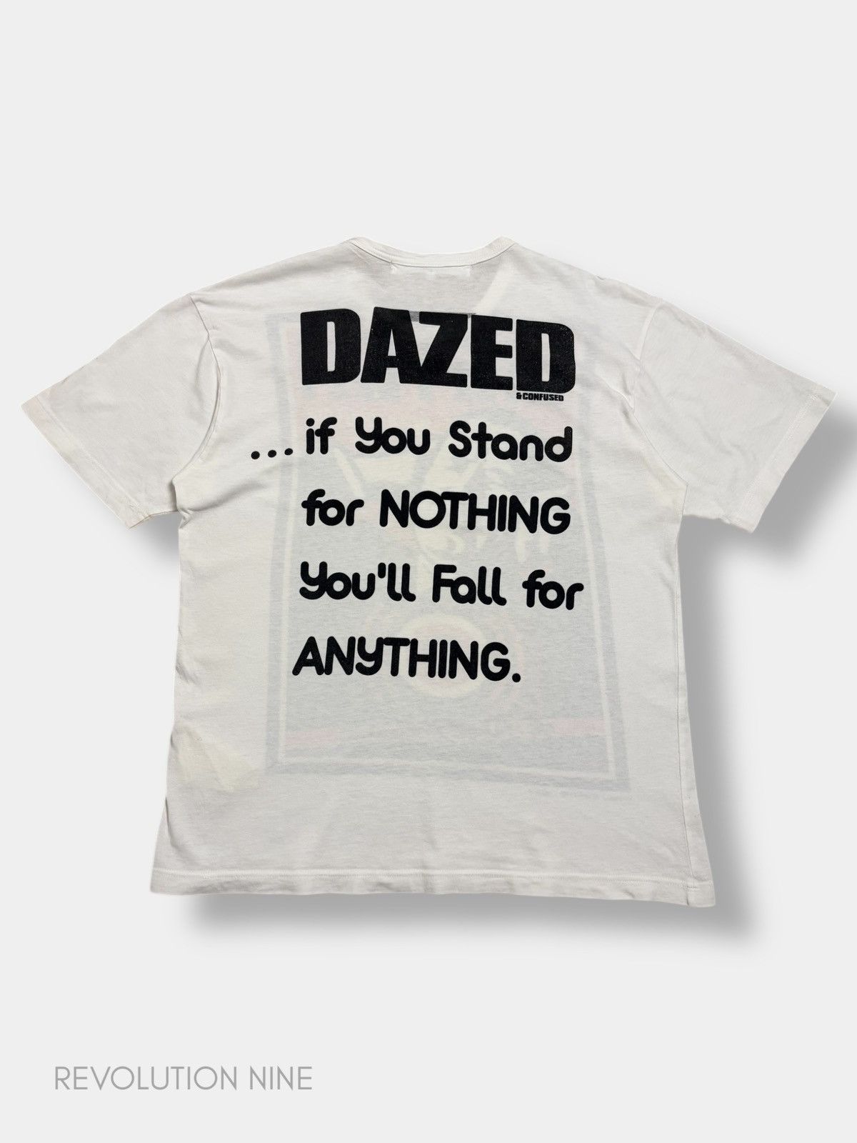 Junya Watanabe Comme des Garçon x Junya Watanabe FW02 listen dazed tshirt Size US S / EU 44-46 / 1 - 2 Thumbnail