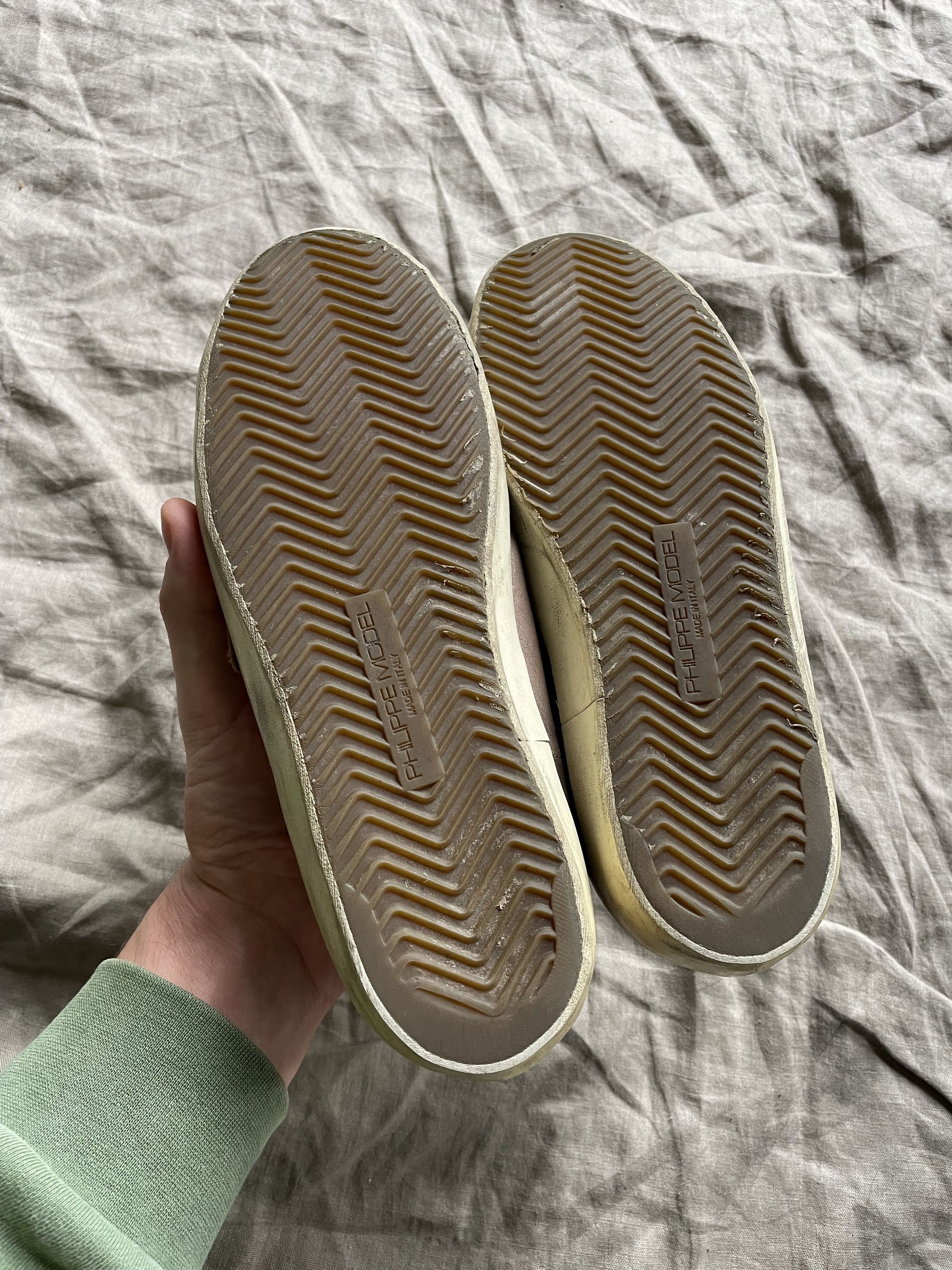 Philippe Model Philippe Model Golden Goose Style Leather Sneakers 7831AC Size US 7 / IT 37 - 11 Thumbnail