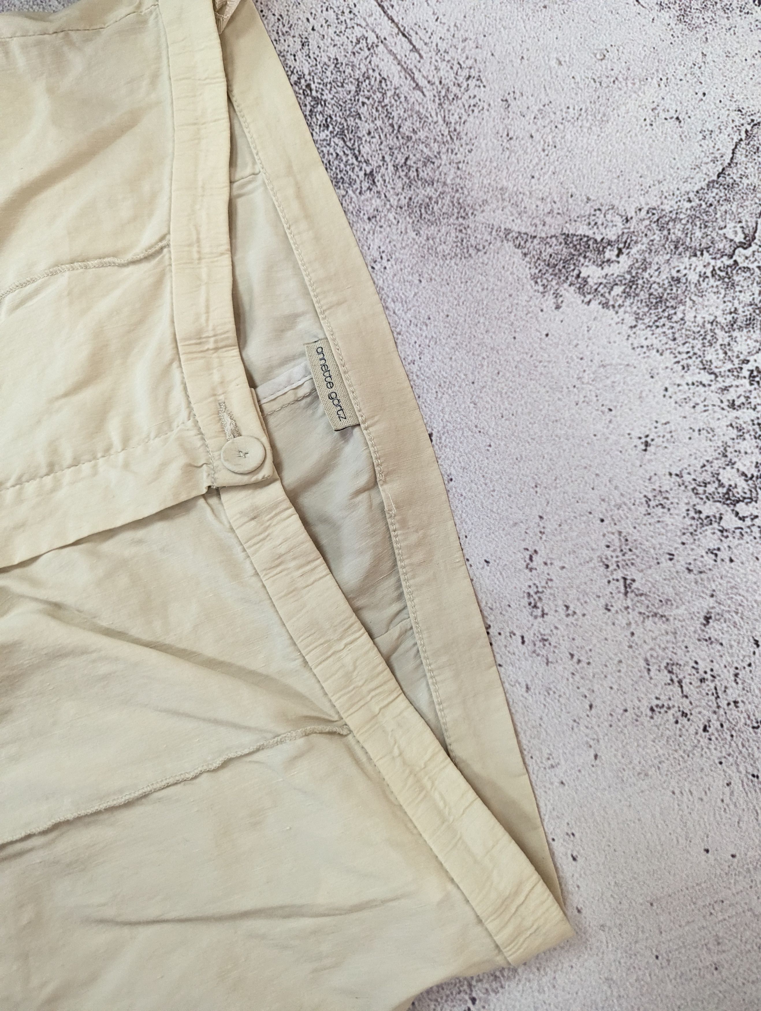Annette Gortz Annette Gortz Minimal Linen Blend Pants 42 Size 31" - 7 Thumbnail