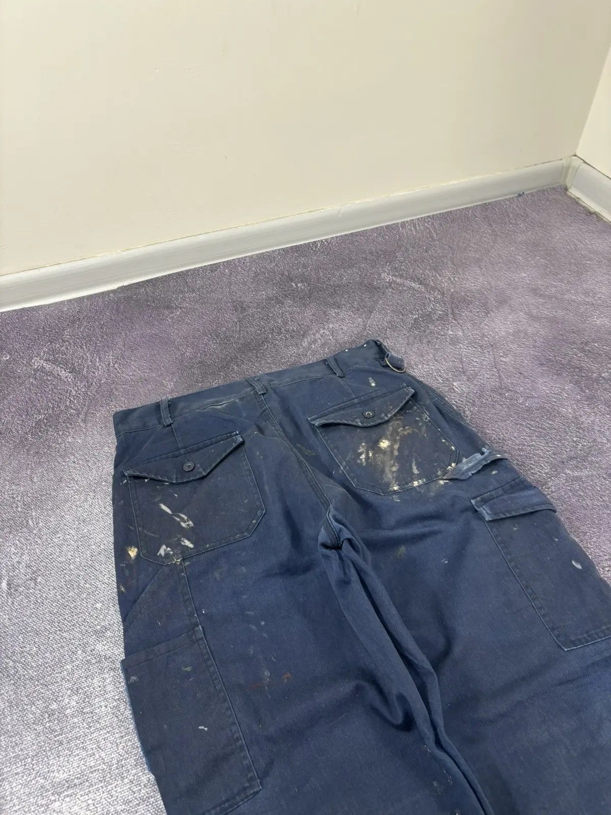 Dickies × Vintage Vintage Dickies Distressed American Work Baggy Cargo Pants Size US 32 / EU 48 - 15 Thumbnail