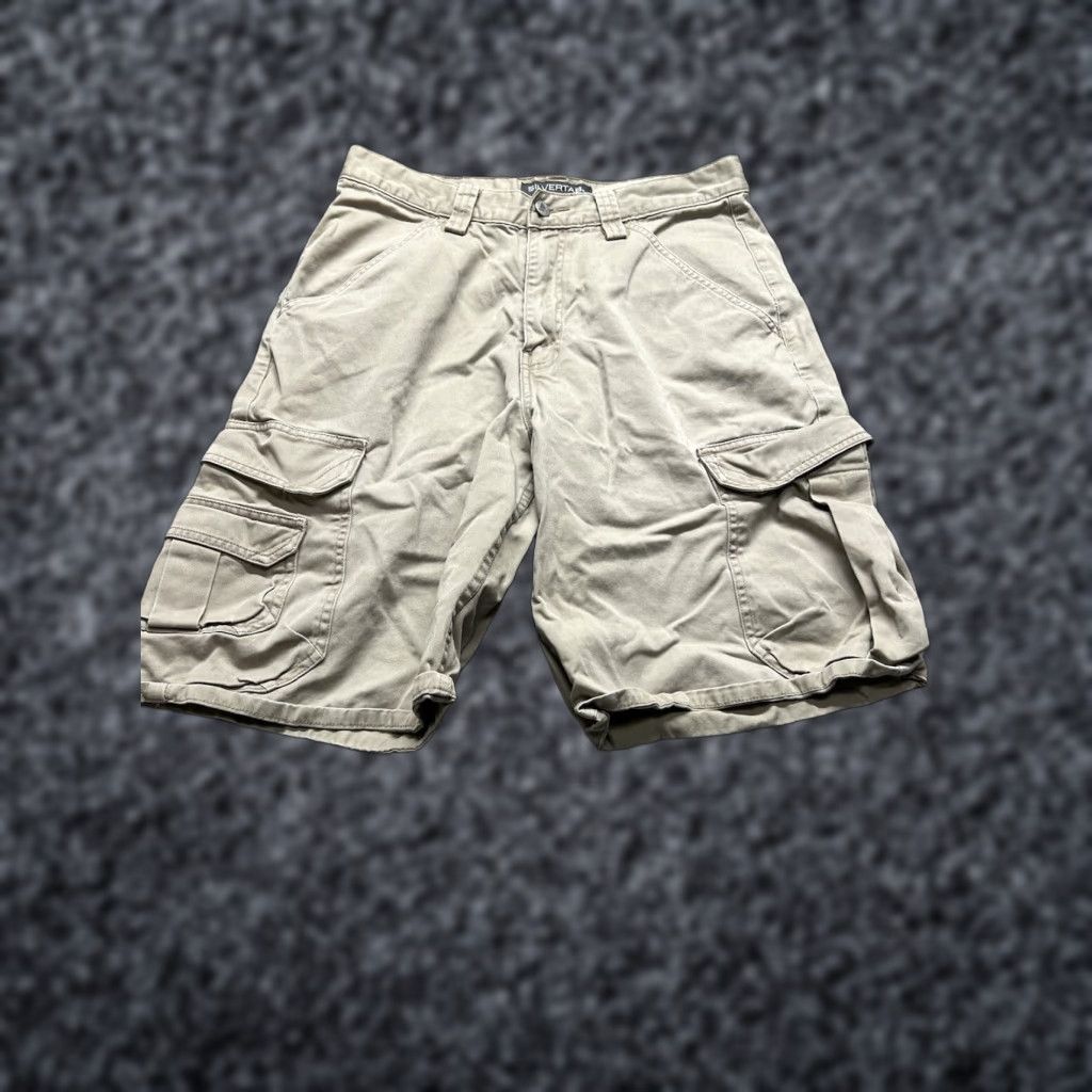 Levi's VINTAGE Levi's SilverTab Cargo Shorts Size 30 Men’s Beige Tan 10” Denim 5-Pocket Design Distressed Relaxed Size US 30 / EU 46 - 1 Thumbnail