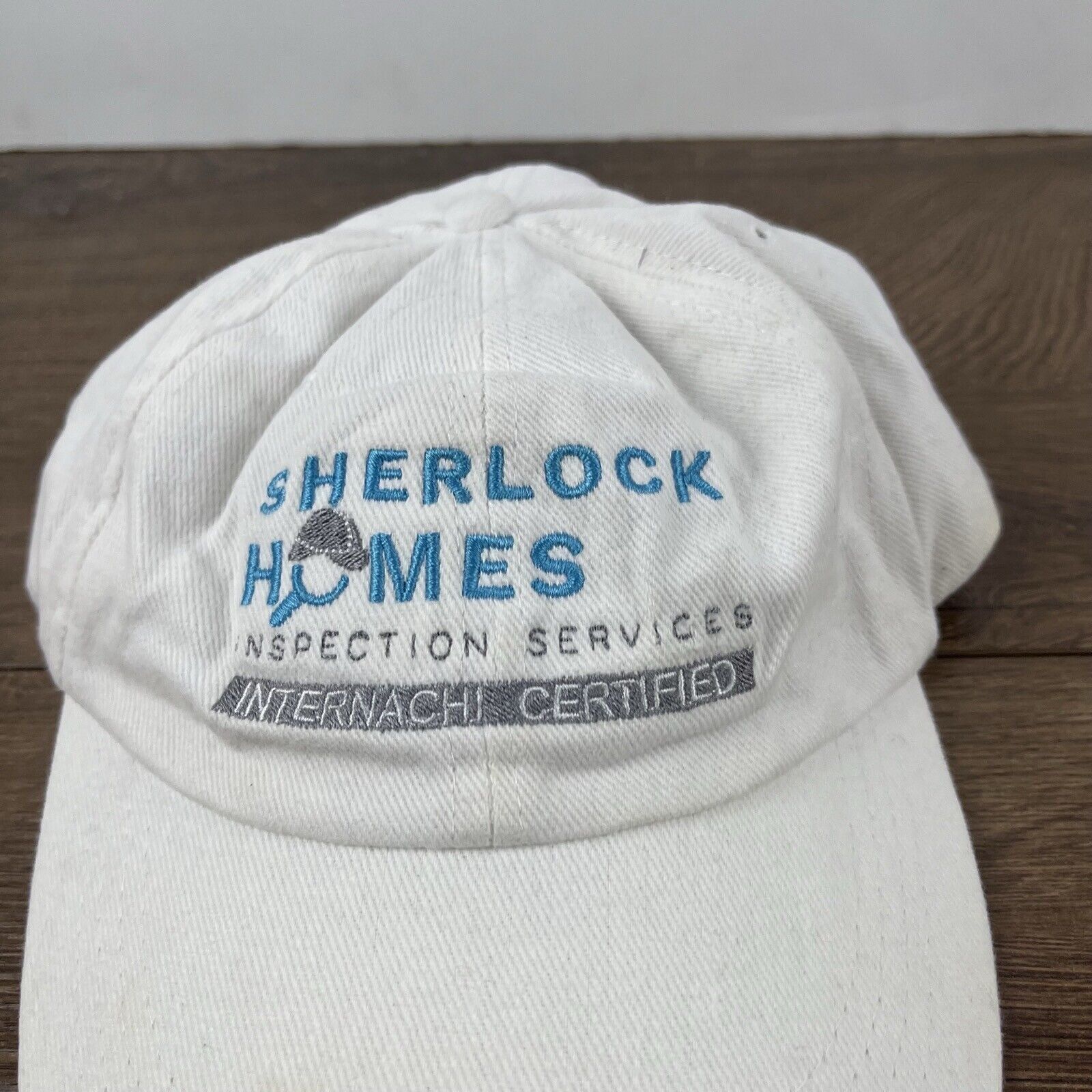 Other Sherlock Holmes Inspection Hat White Adjustable Hat White Ad Size ONE SIZE - 7 Thumbnail