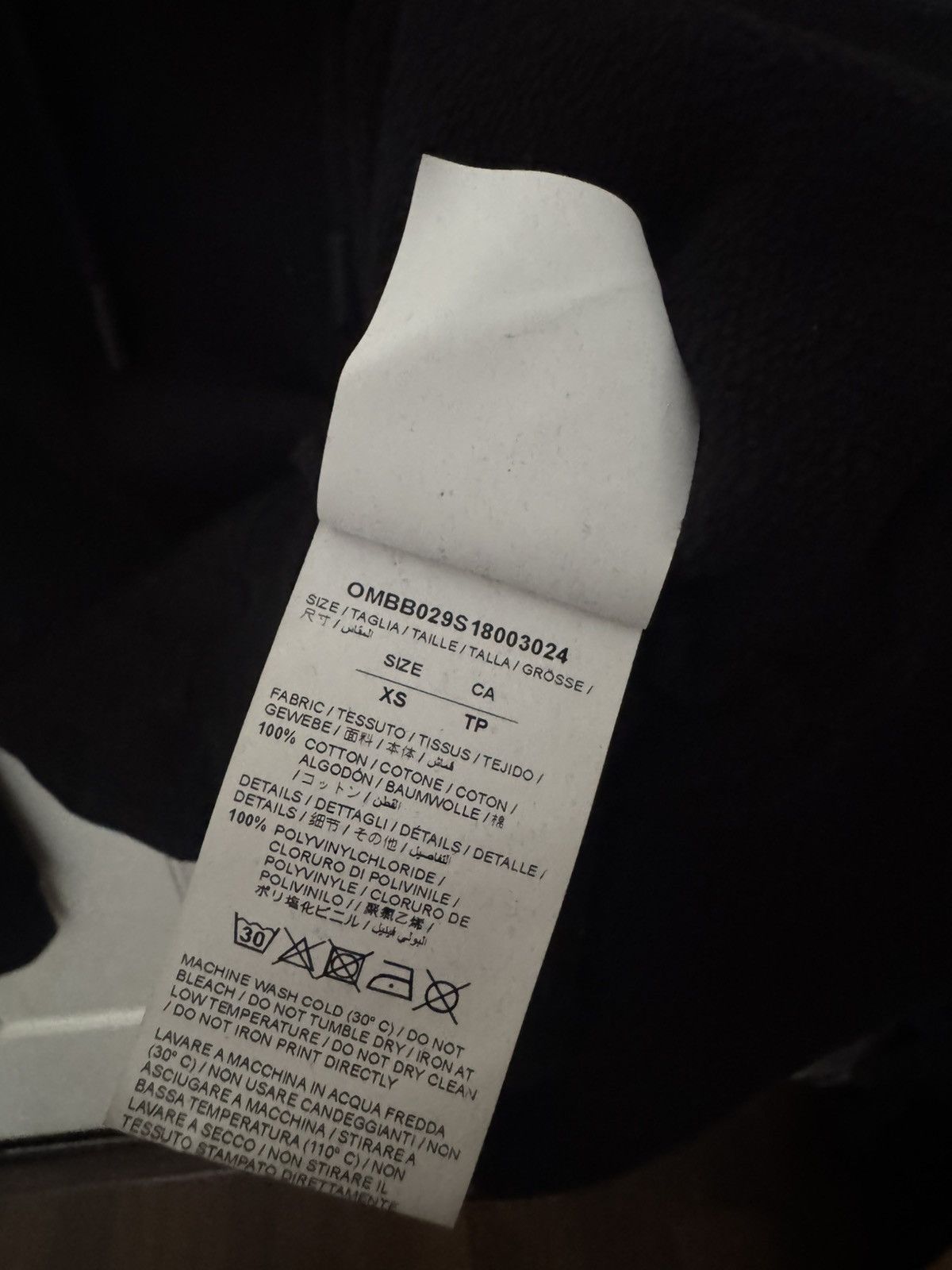 Off-White Caution Tape Off White Hoodie Size US XS / EU 42 / 0 - 5 Thumbnail