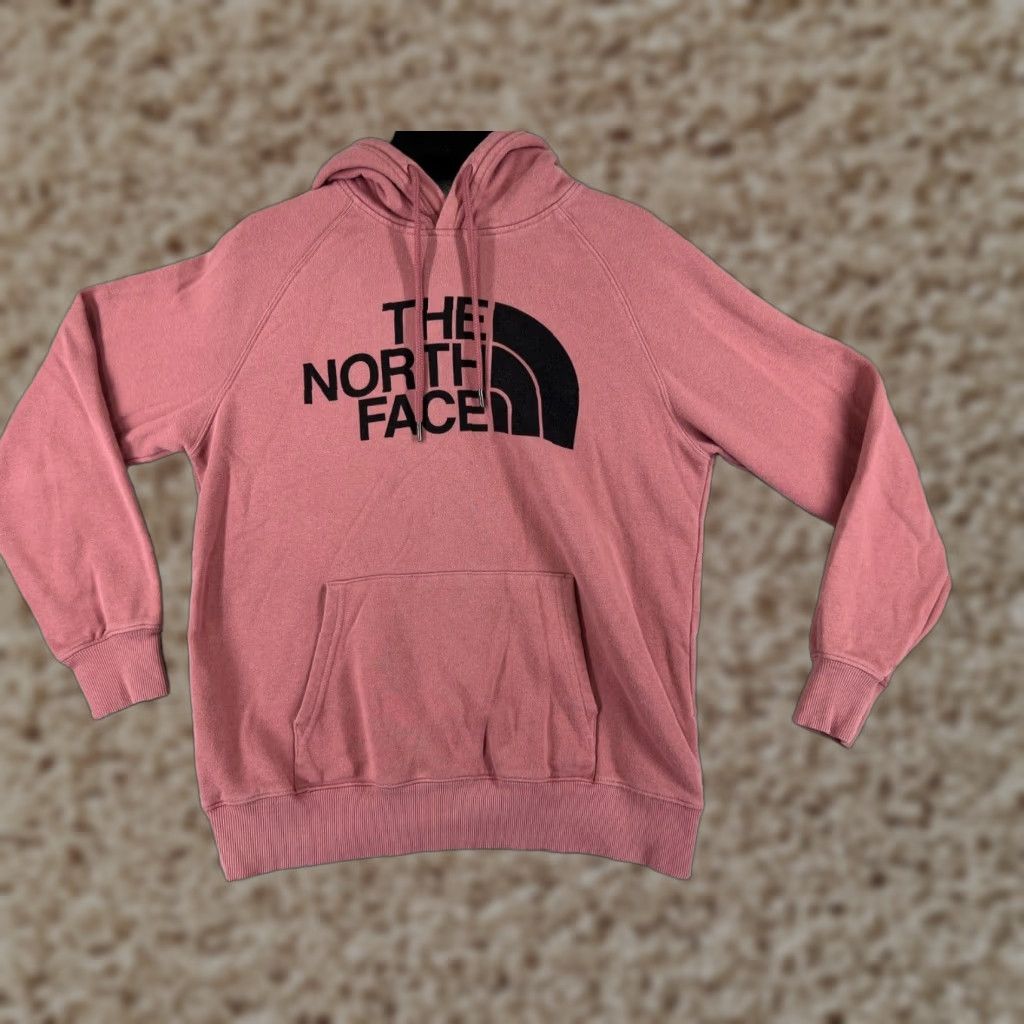 The North Face The North Face Womens Pink Hoodie Pullover Long Sleeve Activewear Small Cotton Jersey Size S / US 4 / IT 40 - 1 Thumbnail