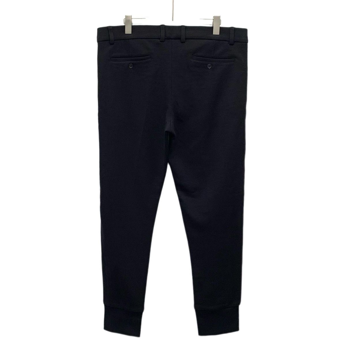 Dolce & Gabbana Dolce & Gabbana Black Wool Casual Trousers K26WX Size US 38 / EU 54 - 2 Thumbnail