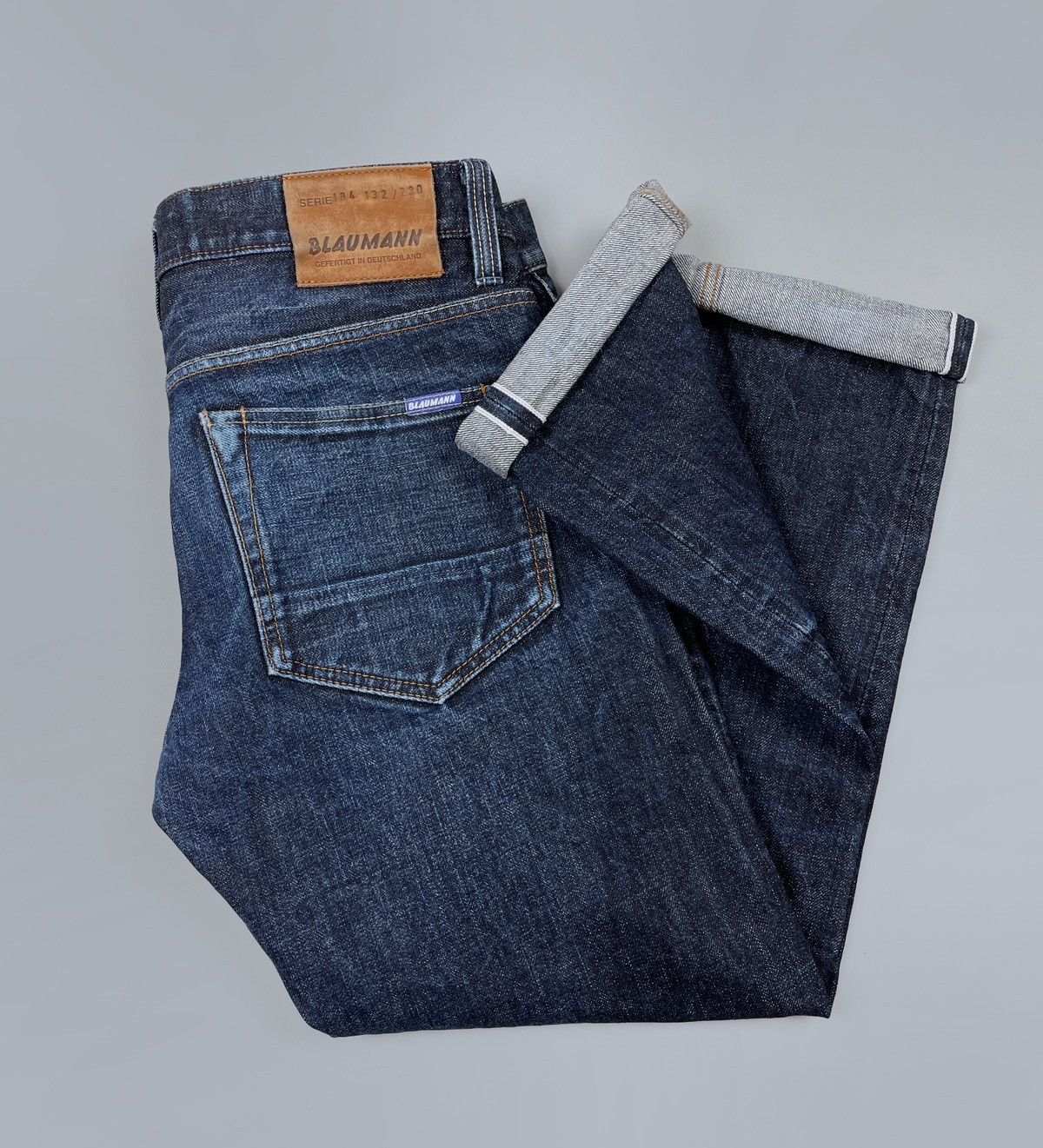 Other Men’s BLAUMANN Blue Raw Selvage Denim Pants Size W32 L32 Size US 32 / EU 48 - 1 Thumbnail