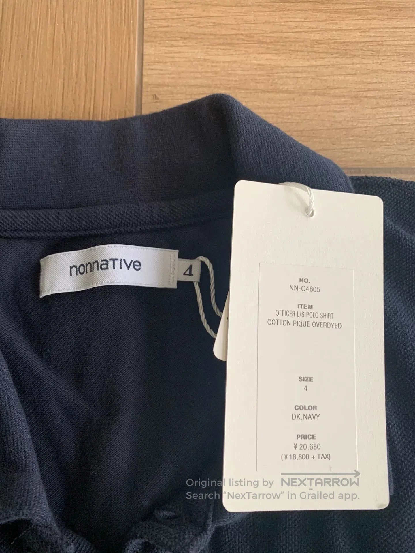 Nonnative nonnative officer long sleeve polo shirt. Size US L / EU 52-54 / 3 - 2 Thumbnail