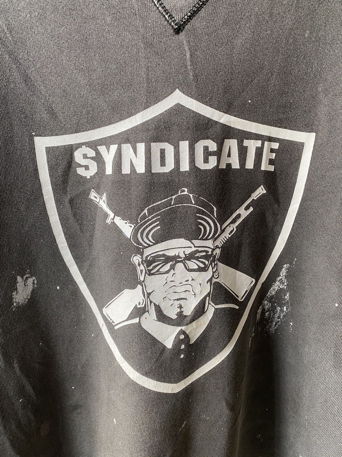 Rap Tees Vintage 90s Syndicate Rhyme Records ICE-T Rapper Sweatshirt Size US L / EU 52-54 / 3 - 4 Thumbnail