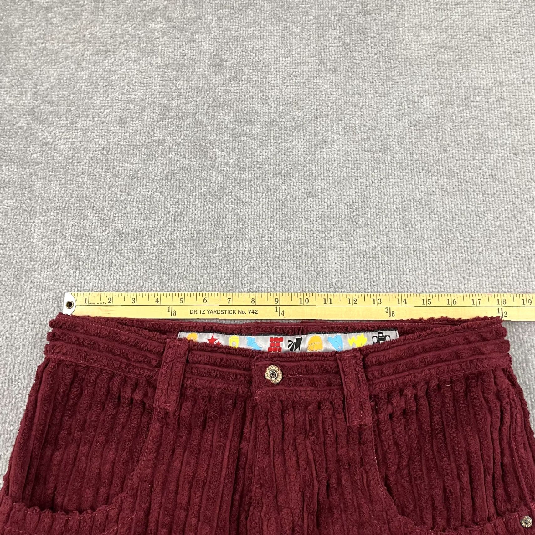 JNCO VINTAGE JNCO Pants Mens 34x32 Baggy Cotton Corduroy Y2K Skater Men Size US 34 / EU 50 - 6 Thumbnail