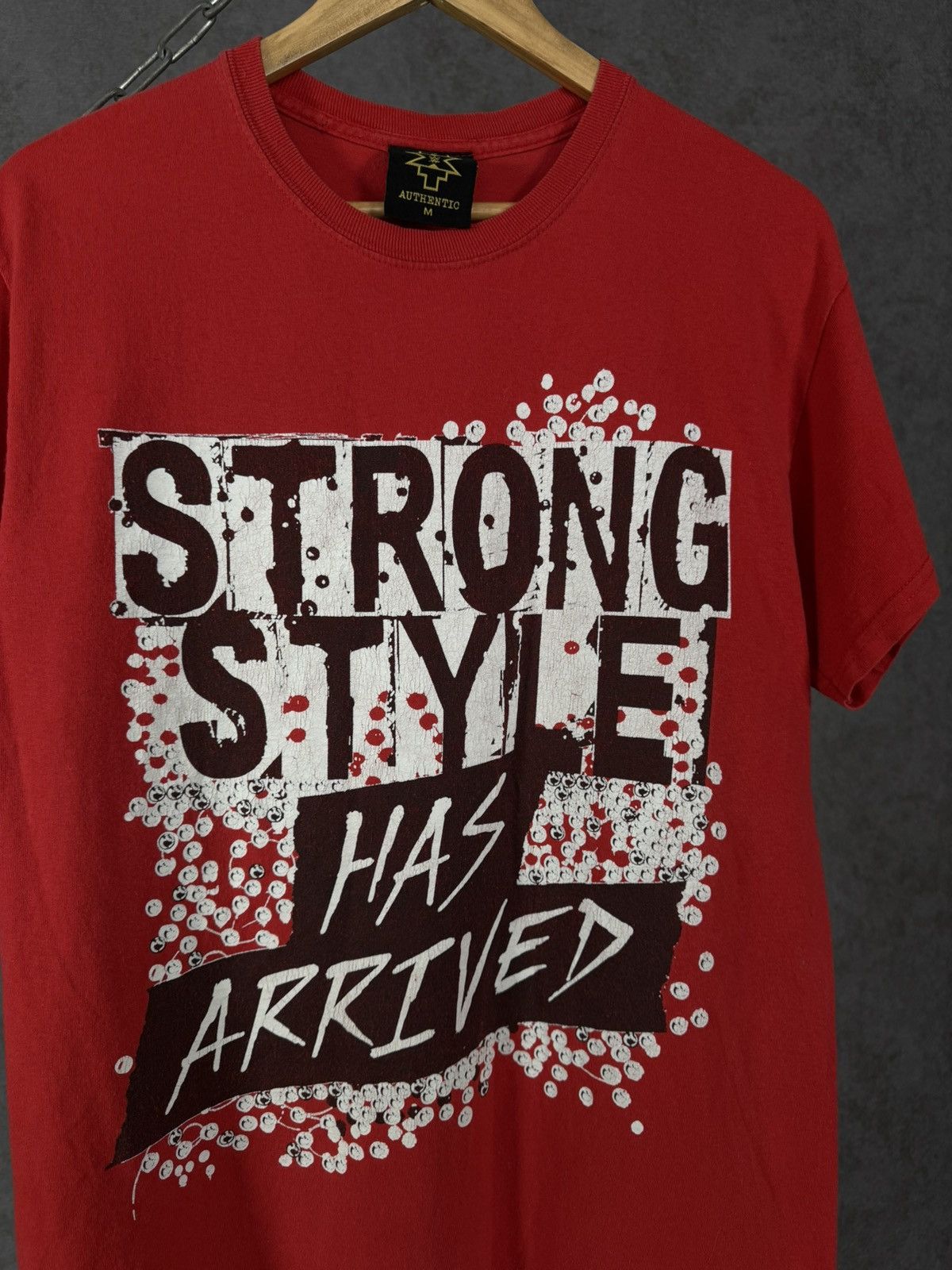 WWE × WWF Shinsuke Nakamura WWE WWF wrestling tee Size US M / EU 48-50 / 2 - 4 Thumbnail