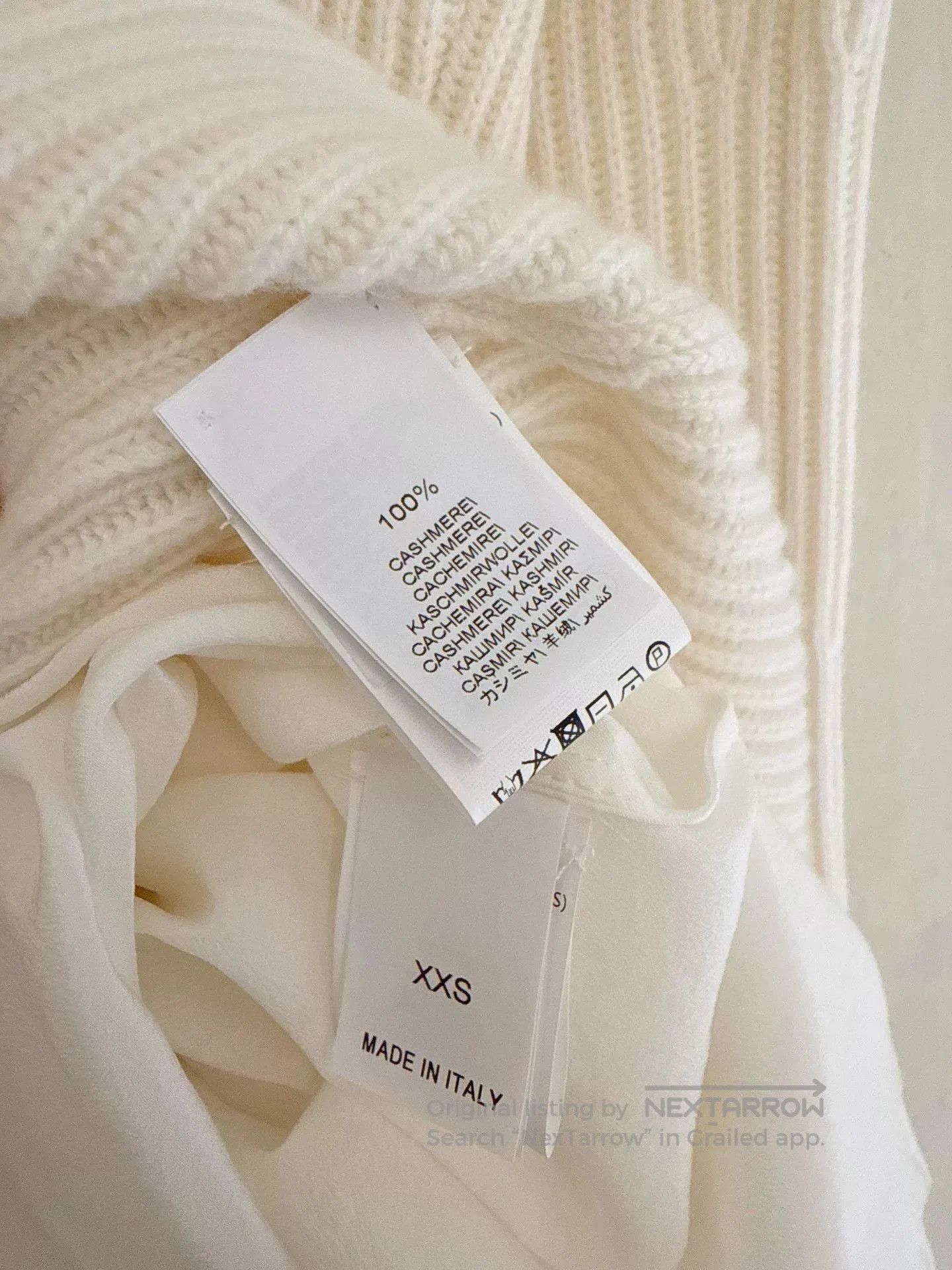 Brunello Cucinelli Brunello Cucinelli Beaded Flower Cashmere Dress. Size US XXS / EU 40 - 8 Thumbnail