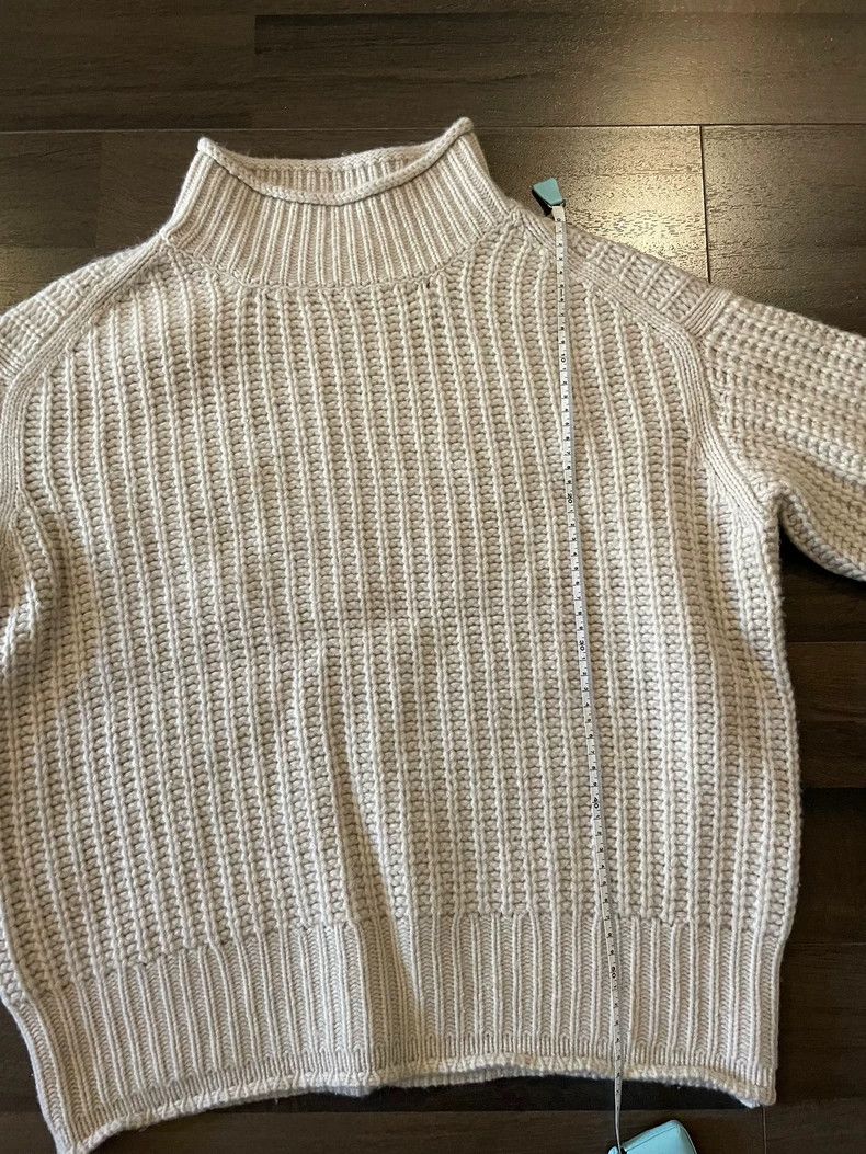 Helmut Lang HELMUT LANG White cashmere sweater Size S / US 4 / IT 40 - 3 Thumbnail