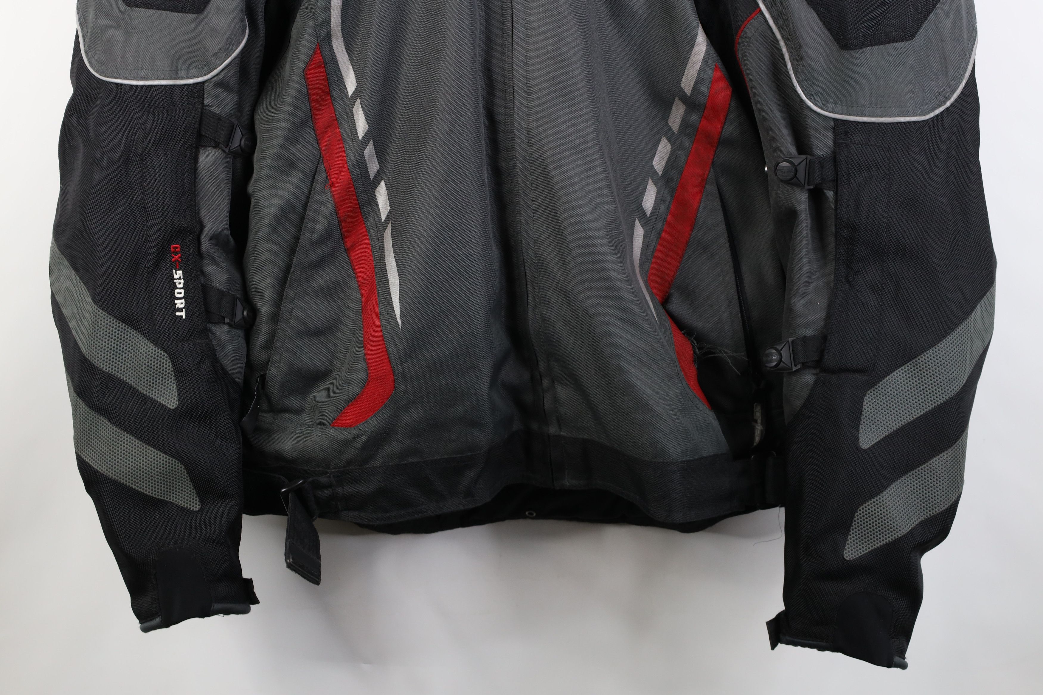 Vintage Vintage Streetwear Armored Padded Motorcycle Riding Jacket Size US XXL / EU 58 / 5 - 3 Thumbnail