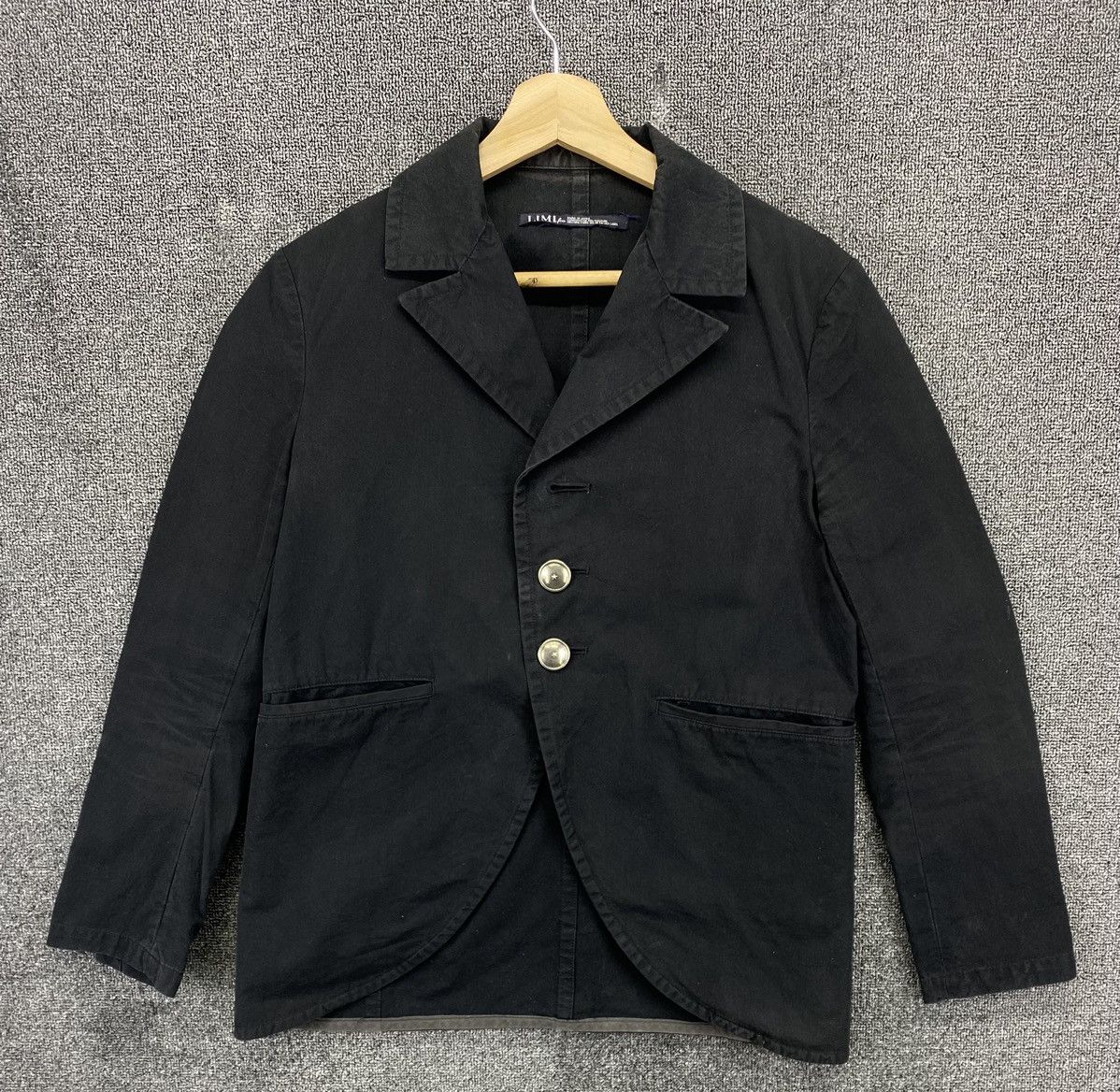 Vintage Yohji Yamamoto Limi Feu Coat Black Jacket