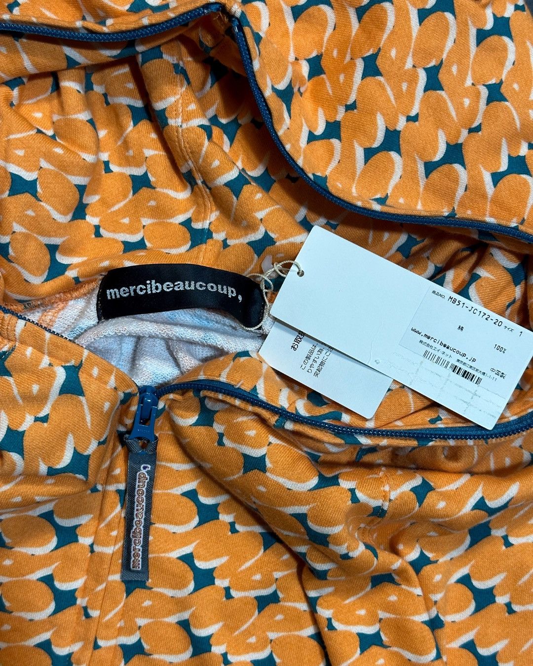 mercibeaucoup SS15 MB Camo Devil Gimp Hoodie Tangerine Size US M / EU 48-50 / 2 - 5 Thumbnail