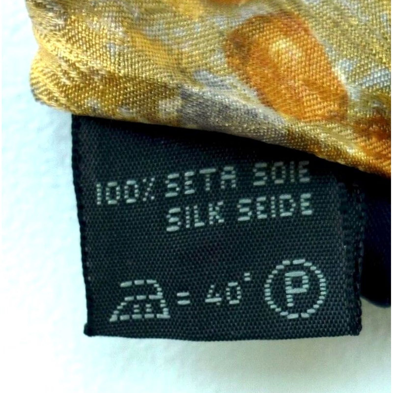 Ermenegildo Zegna Ermenegildo Zegna Tie Silk Abstract Made in Italy Men's Size ONE SIZE - 7 Thumbnail