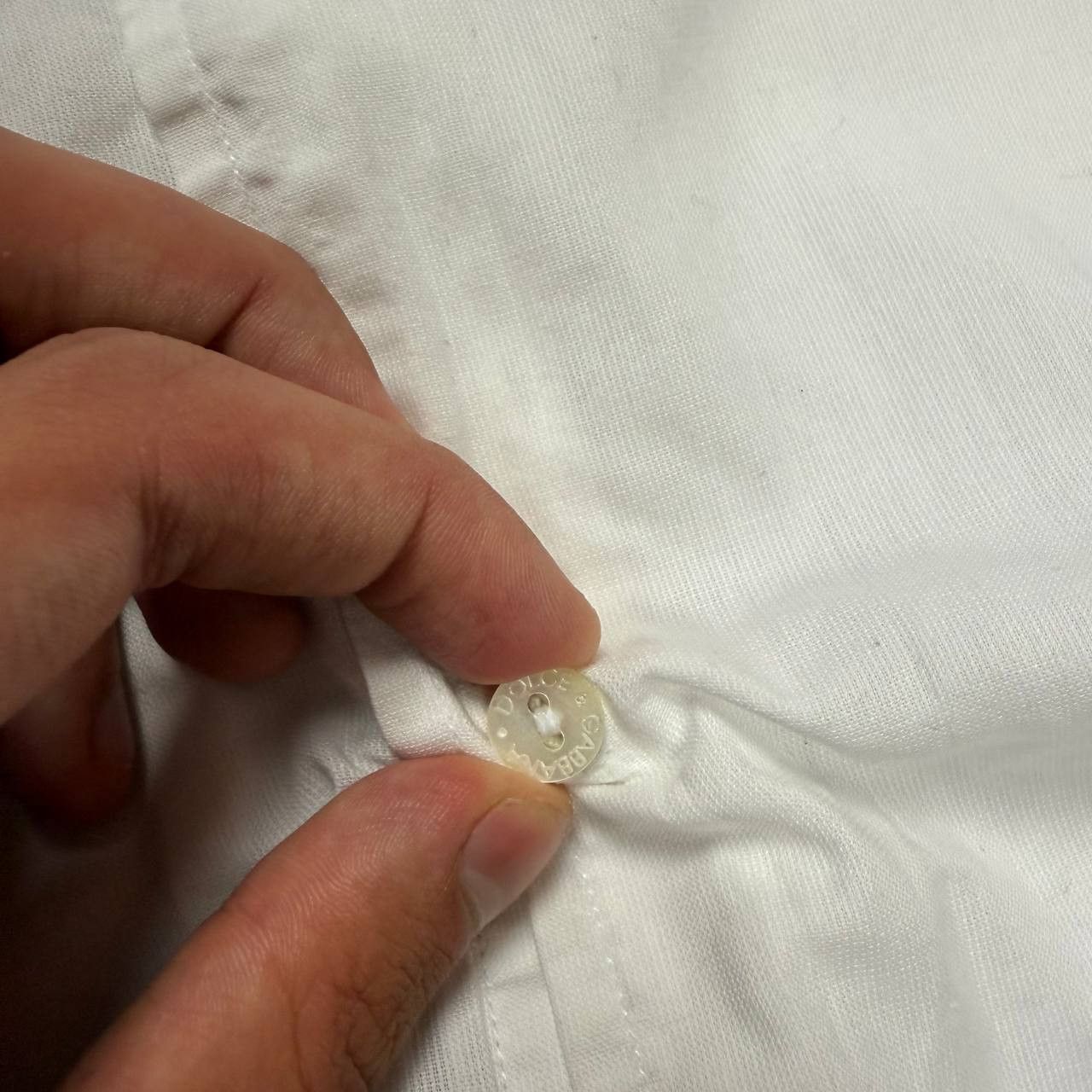 Dolce & Gabbana Dolce & Gabbana Transparent Shirt Button Up Gold Size US L / EU 52-54 / 3 - 5 Thumbnail