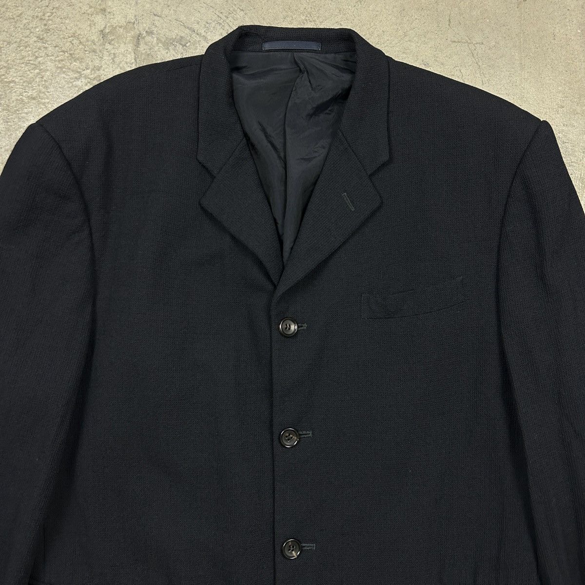 Comme des Garcons × Comme des Garcons Homme × Vintage 1997 Comme des Garcons - Blazer Size 40R - 13 Thumbnail