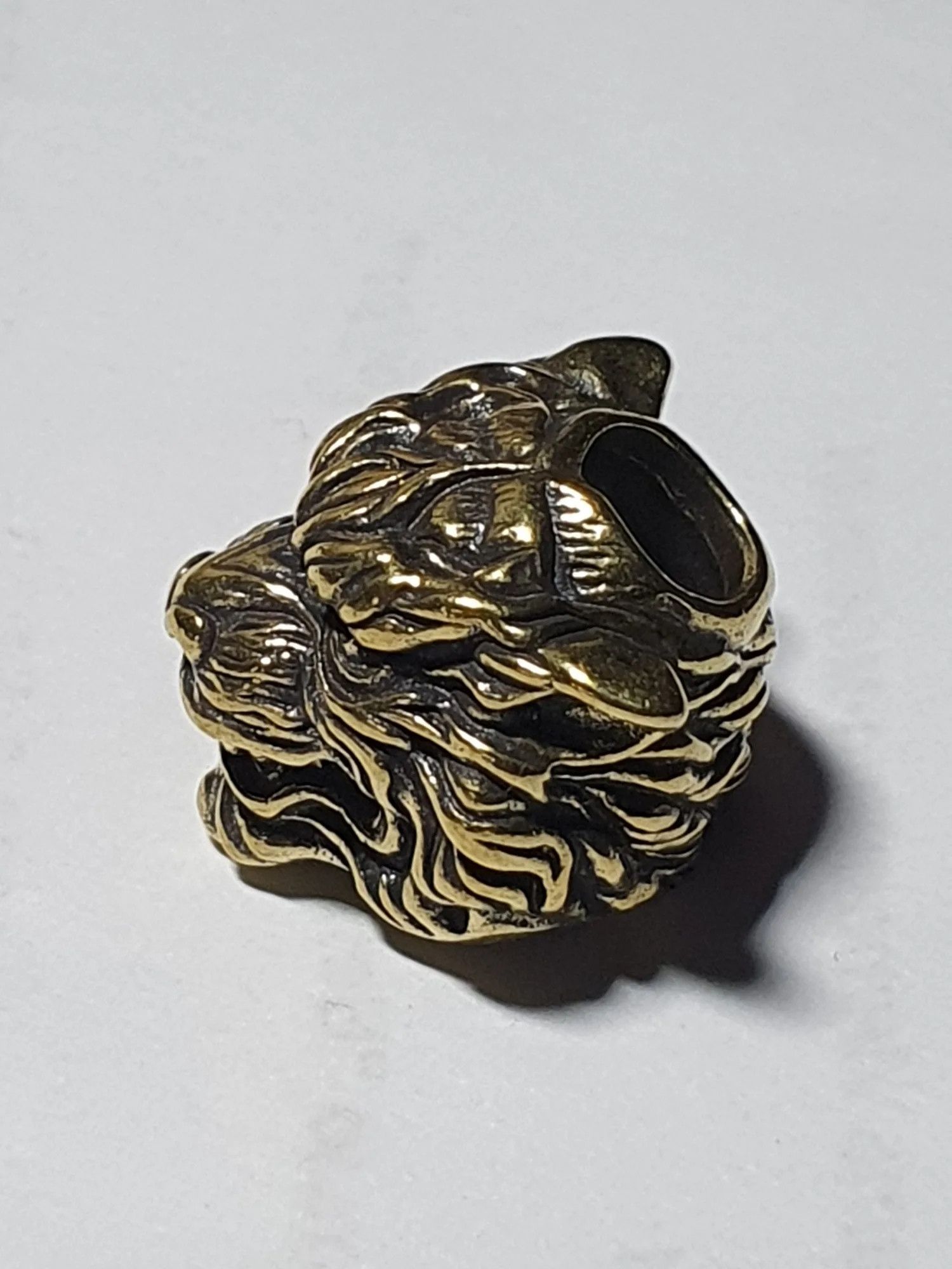 Handmade 3Pcs Tiger Knife Beads Paracord Bead Zipper Charms Umbrella Size ONE SIZE - 2 Thumbnail