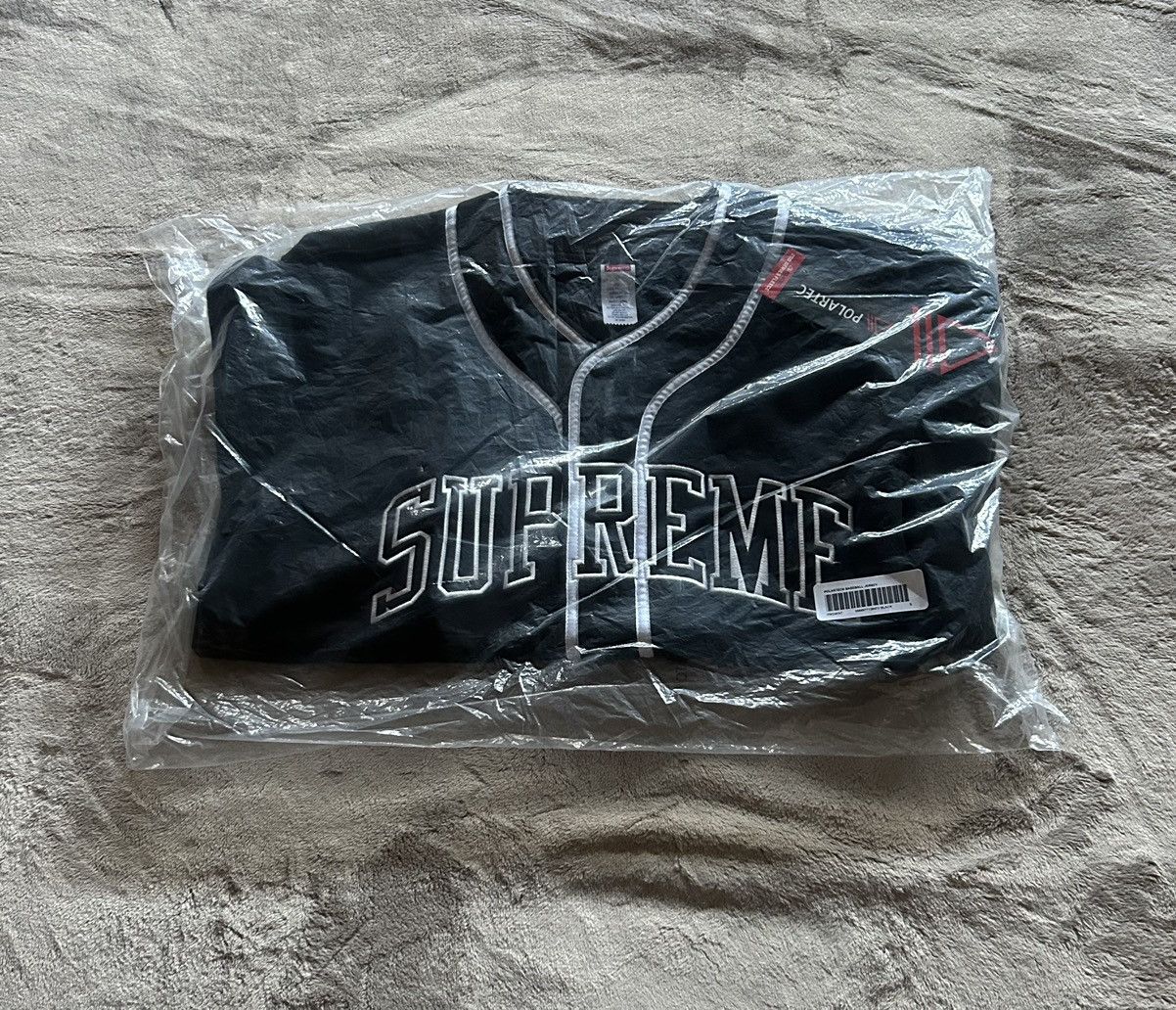 Supreme Polartec Baseball Jersey とれる 