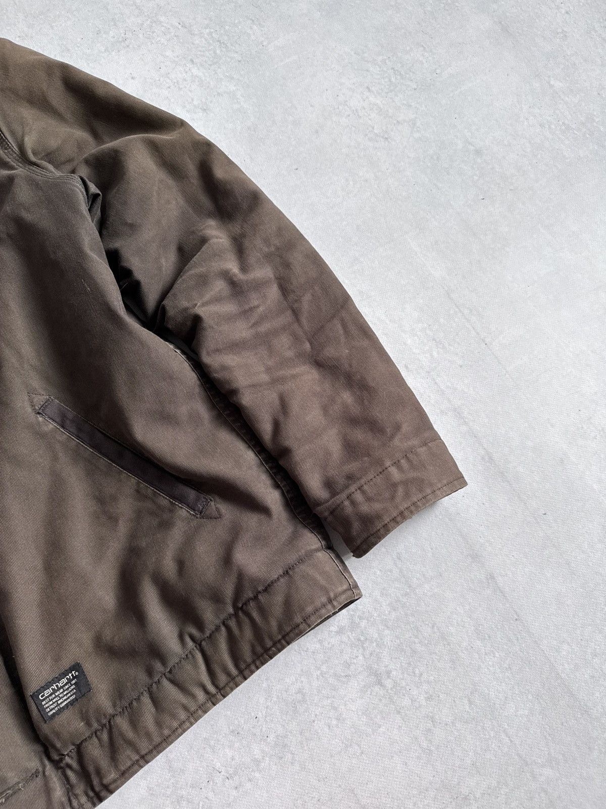 Carhartt Vintage Carhartt Sheffield Workwear Fleece Jacket Faded USA Size US M / EU 48-50 / 2 - 13 Thumbnail