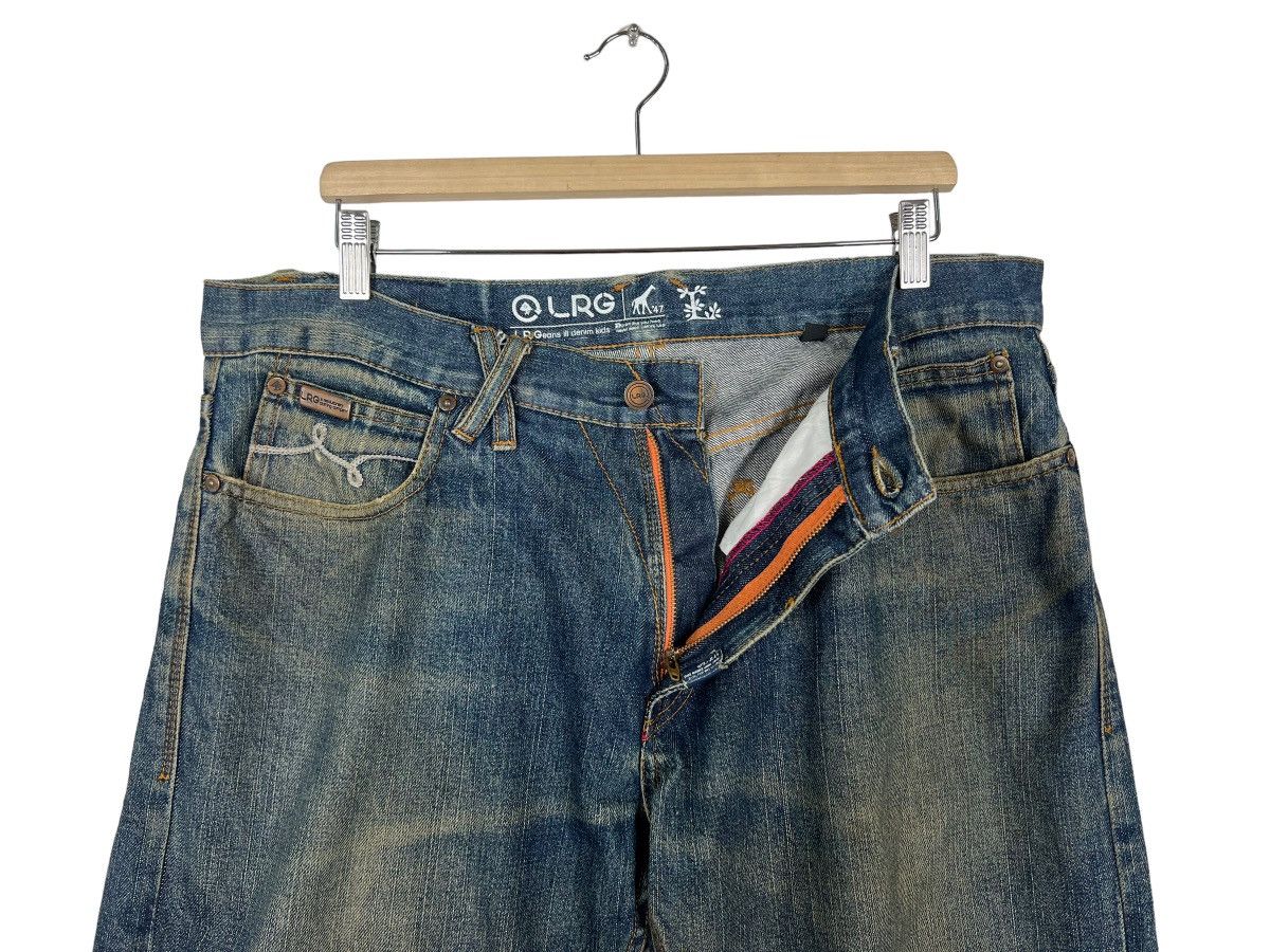 LRG 🔥 LRG DYED BROKEN DENIM JEANS Size US 38 / EU 54 - 10 Thumbnail