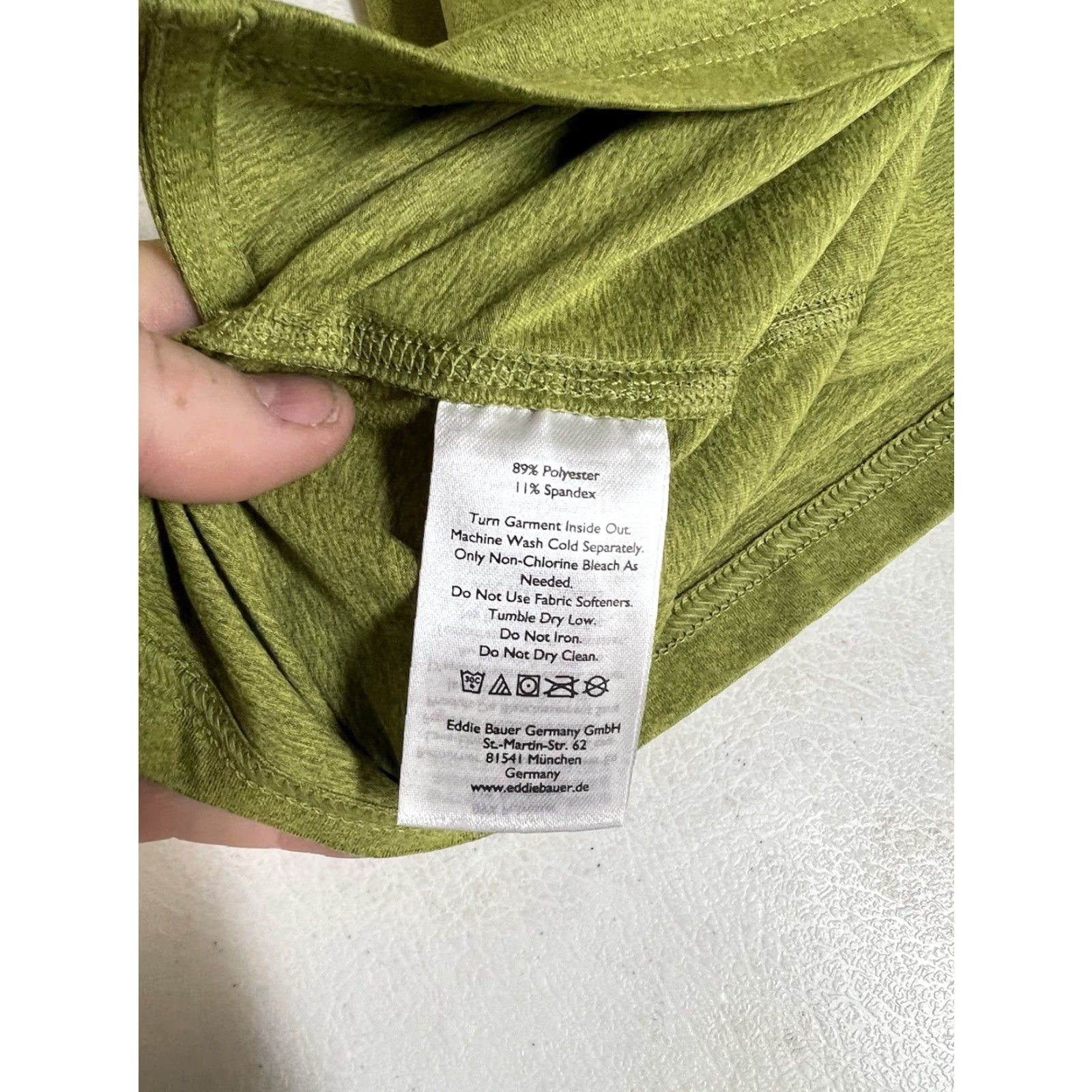 Eddie Bauer Eddie Bauer Polo Shirt Mens Large Green FreeDry Short Sleeve Logo Knit Polo Shirt Mens L Green Free Dry Size US L / EU 52-54 / 3 - 3 Thumbnail