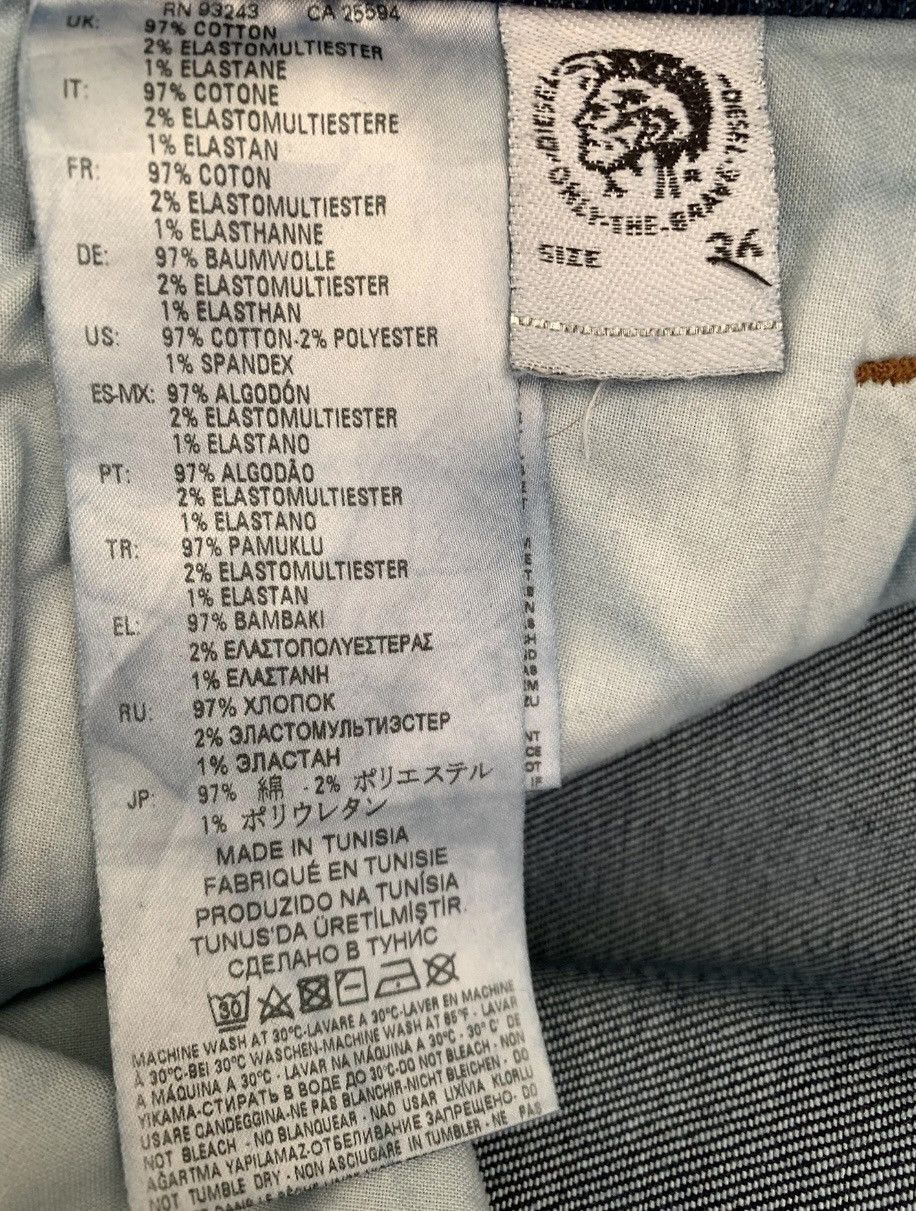 Diesel Diesel Slim Jean Size US 36 / EU 52 - 8 Thumbnail