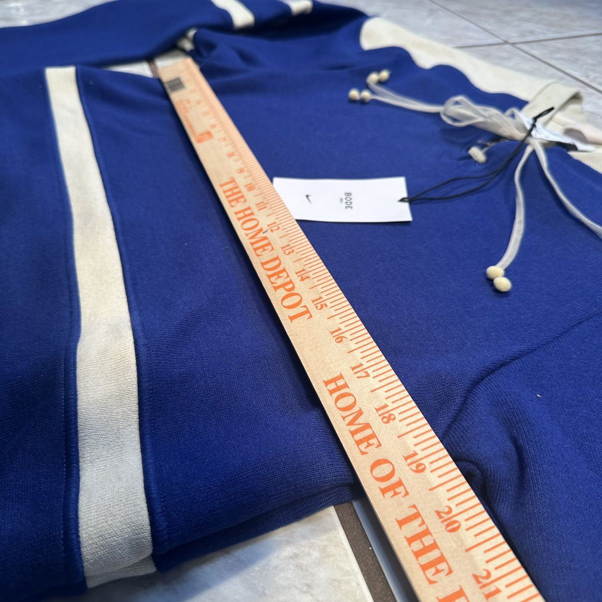 Bode × Nike Nike x BODE Rec Lacing Knit Cream Blue Longsleeve Size S NWT Size US S / EU 44-46 / 1 - 4 Thumbnail