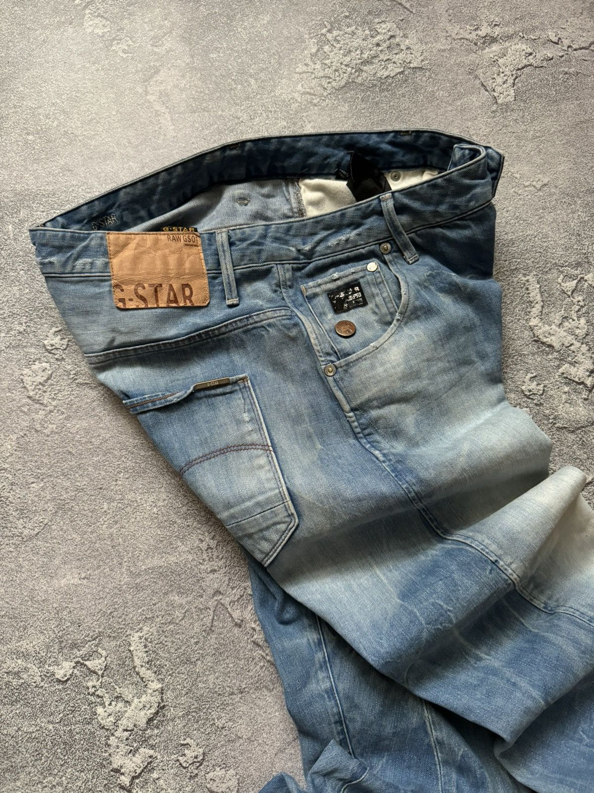 G-Star G star raw 34/32 ARC 3D slim denim pant trouser Jean chino Size US 34 / EU 50 - 16 Thumbnail