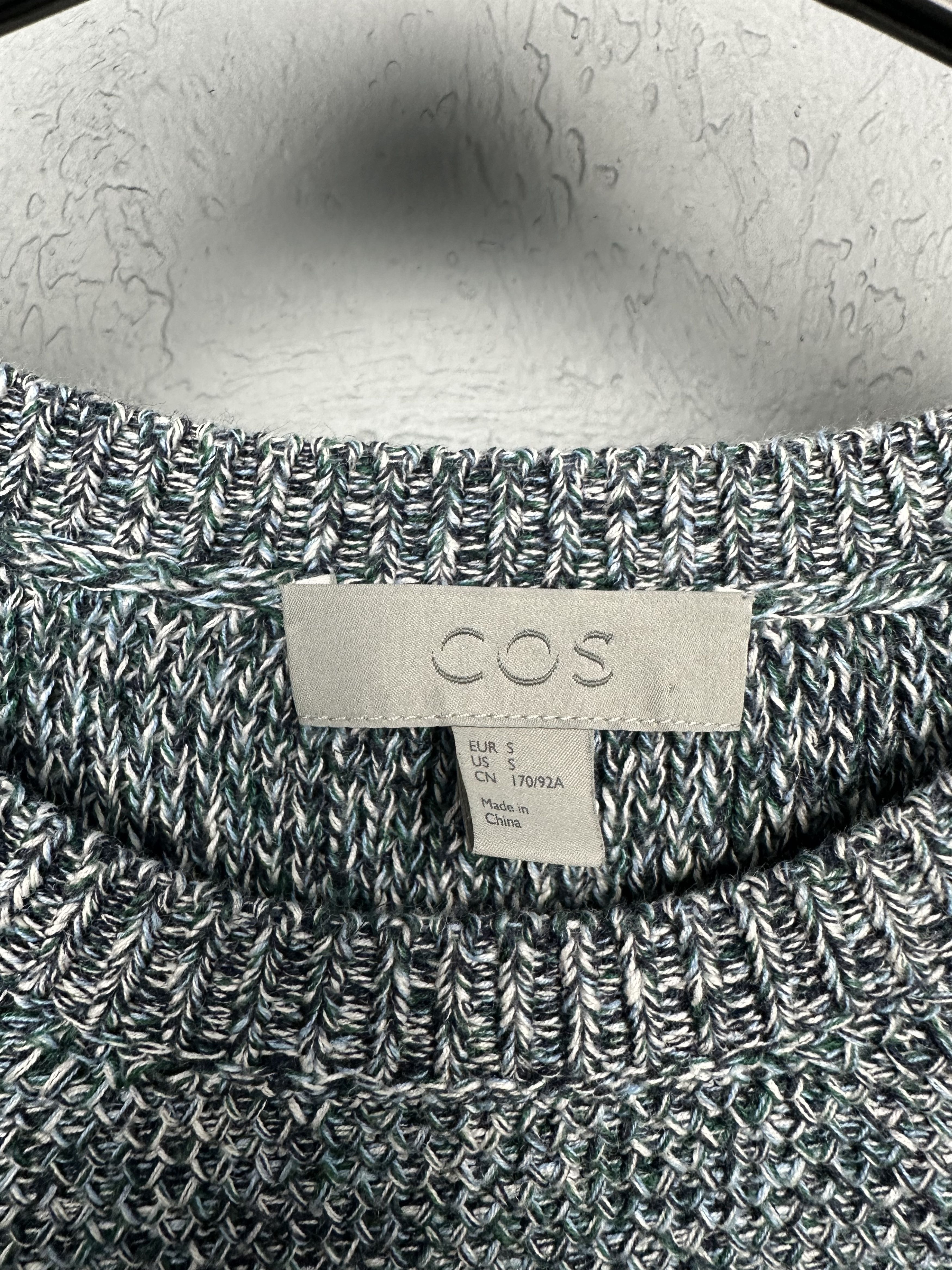 Cos Cos Mens Crew Neck LINEN Sweater Size US S / EU 44-46 / 1 - 3 Thumbnail