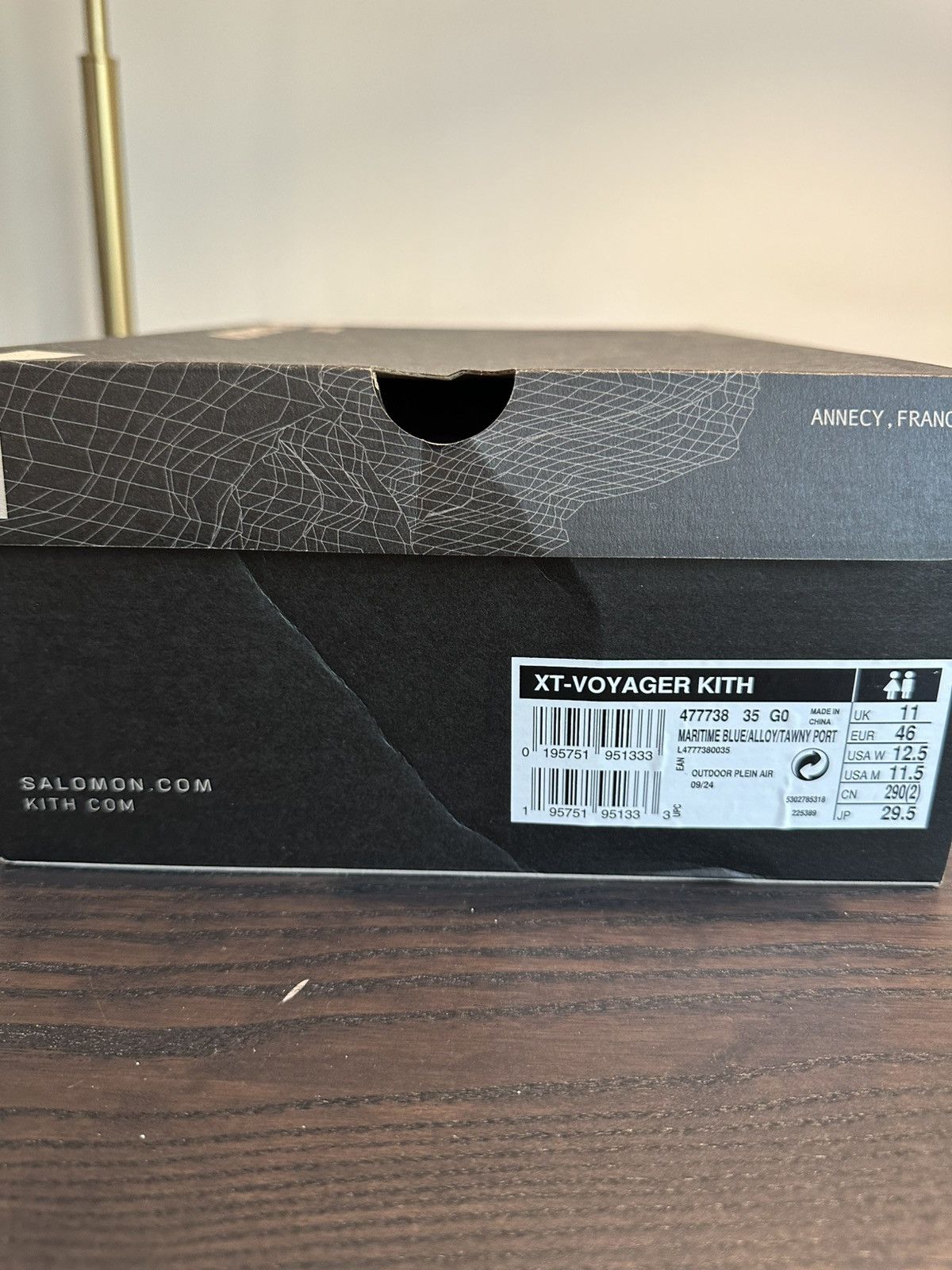 Kith × Salomon Salomon XT-Voyager Kith Size US 11.5 / EU 44-45 - 6 Thumbnail
