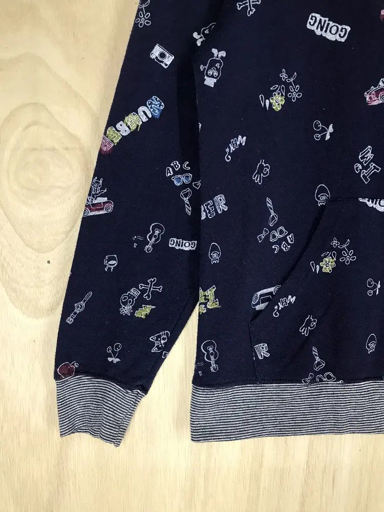 Japanese Brand Modish Gaze Fullprint Hoodies Size M / US 6-8 / IT 42-44 - 4 Thumbnail
