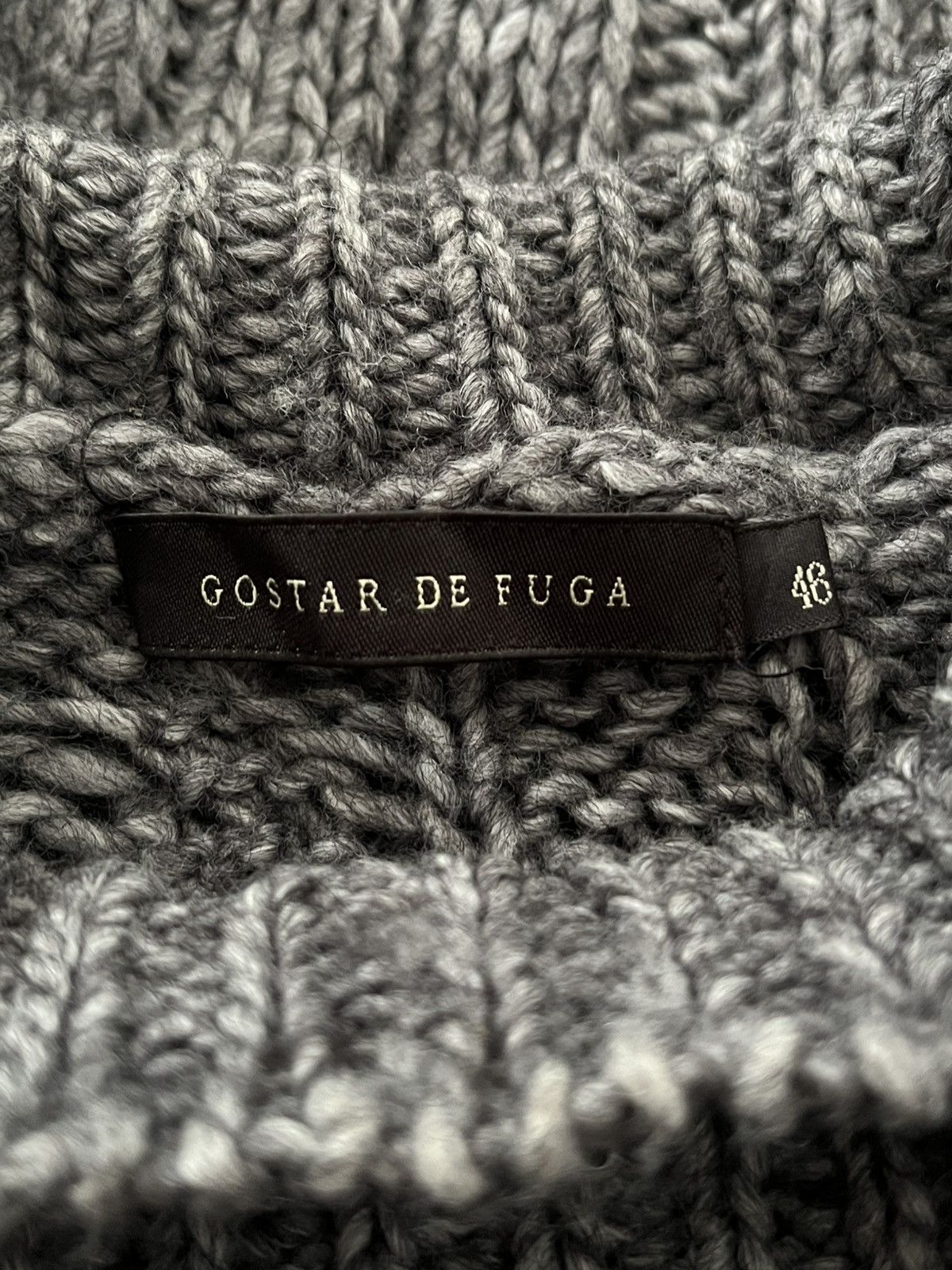 GOSTAR DE FUGA GOSTAR DE DUGA WITH CROSS STITCH KNITWEAR Size US M / EU 48-50 / 2 - 5 Thumbnail