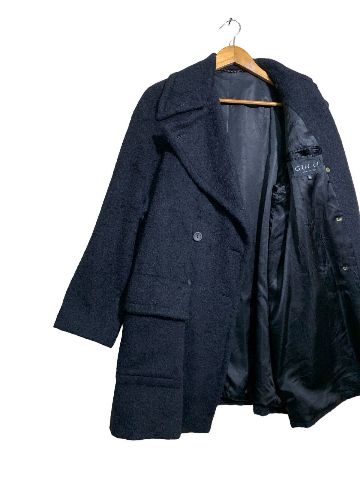 Gucci 🔥GUCCI ALPACA MOHAIR DOUBLE BREAST COAT JACKETS Size US XS / EU 42 / 0 - 2 Thumbnail