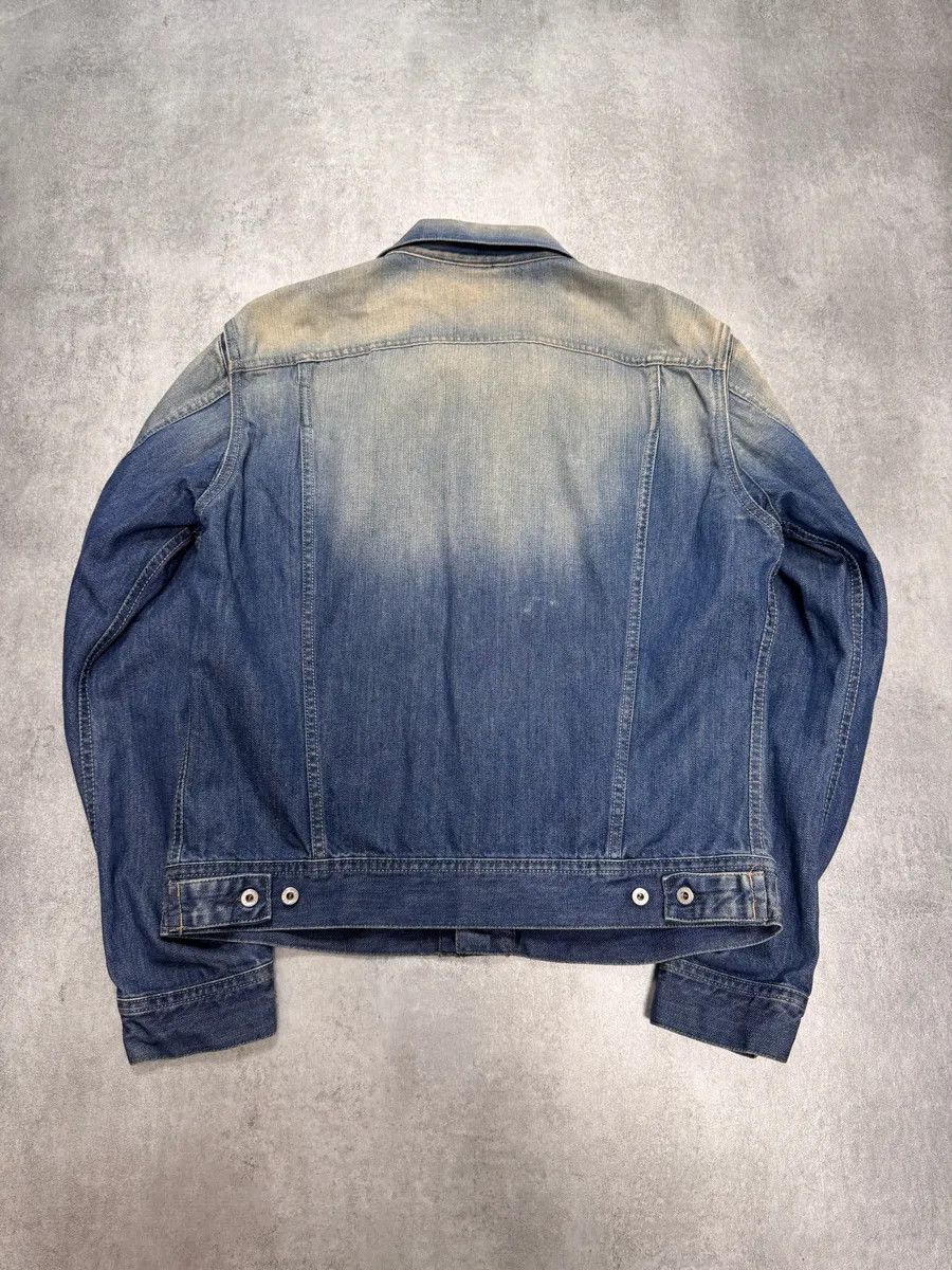 Designer × Diesel × Vintage 2000s Diesel Faded Blue Denim Jacket Size US M / EU 48-50 / 2 - 3 Thumbnail