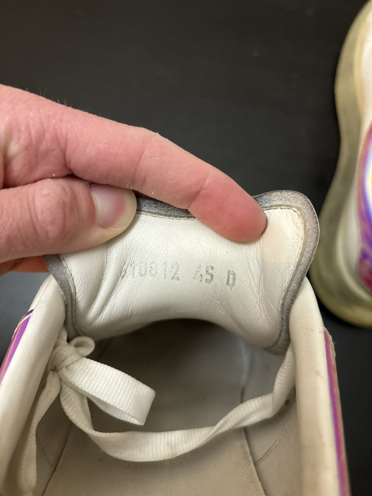 Alexander McQueen Alexander McQueen Oversized Sneaker Reflective Clear Sole Size US 12 / EU 45 - 8 Thumbnail