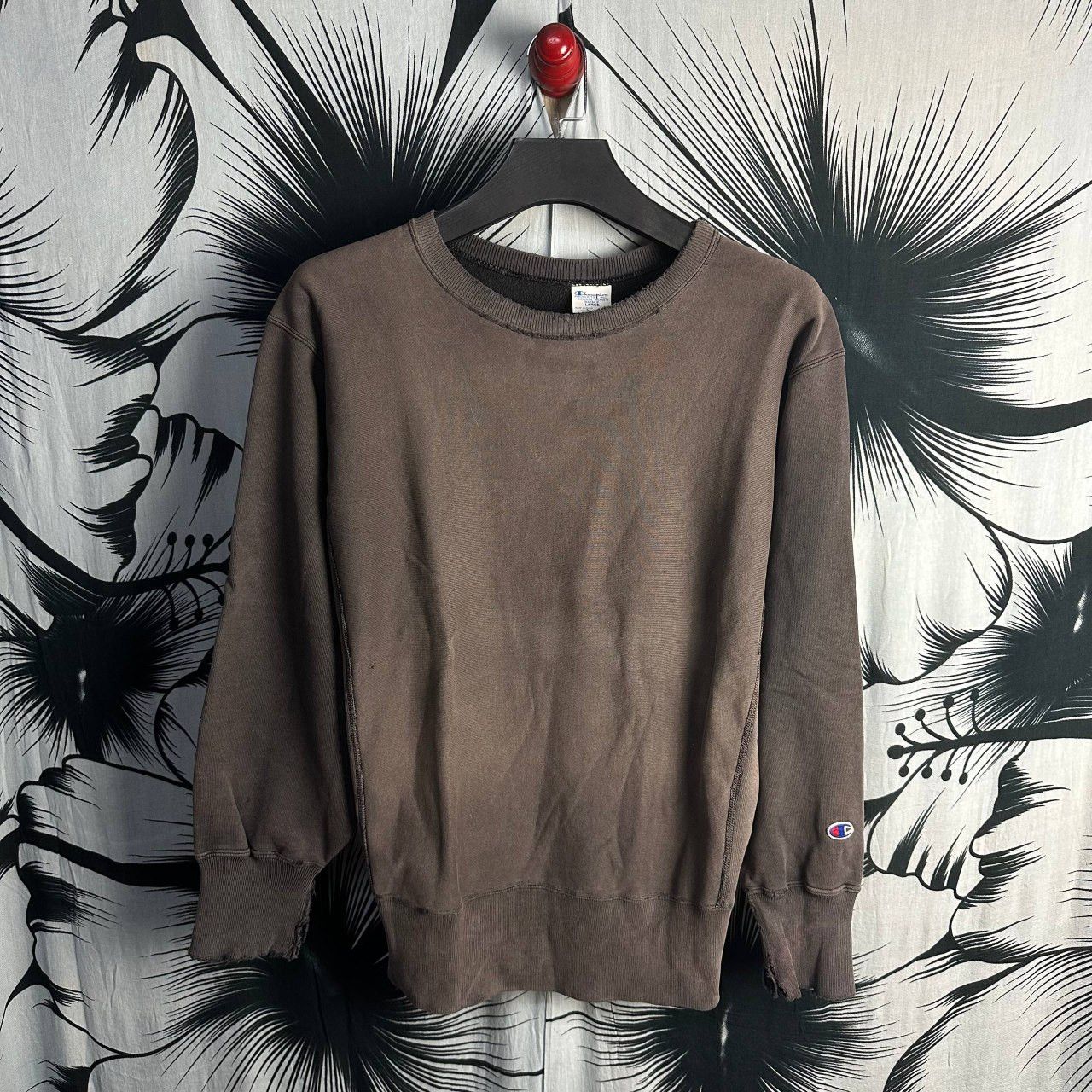 Vintage Champion RW Distressed Sunfaded Crewneck